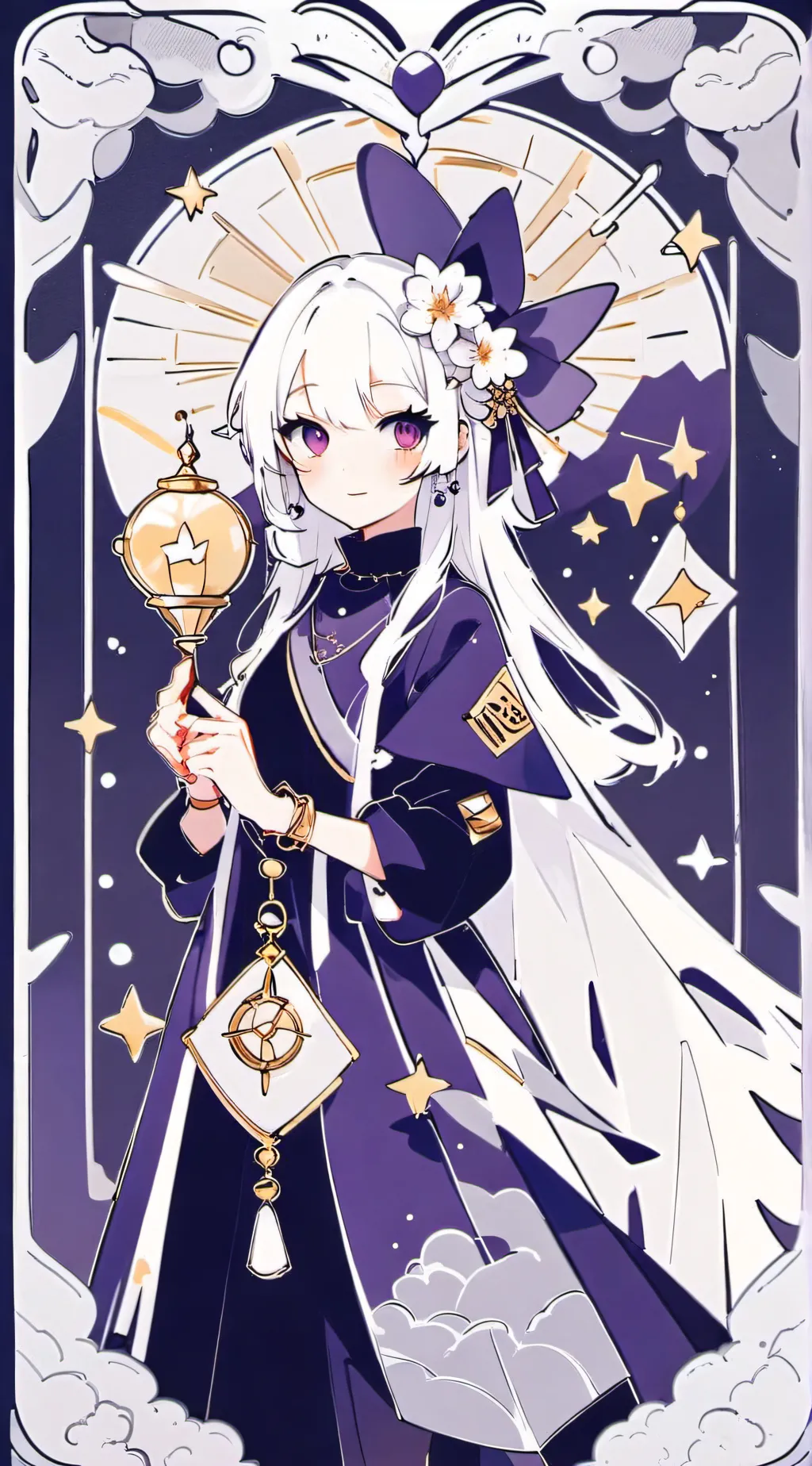 ai character: Creo background