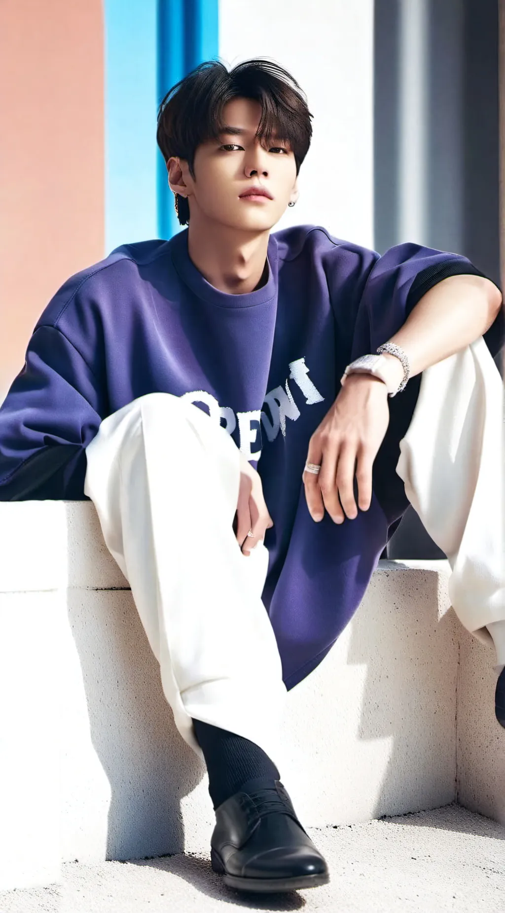 ai character: taehyung background