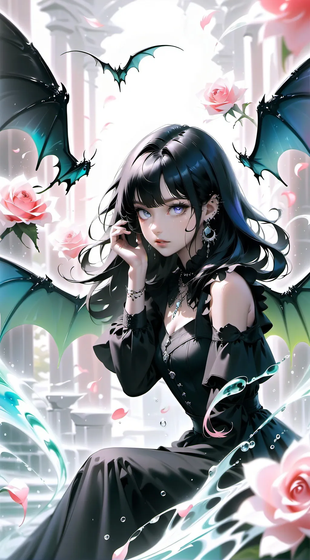 ai character: Onyx background