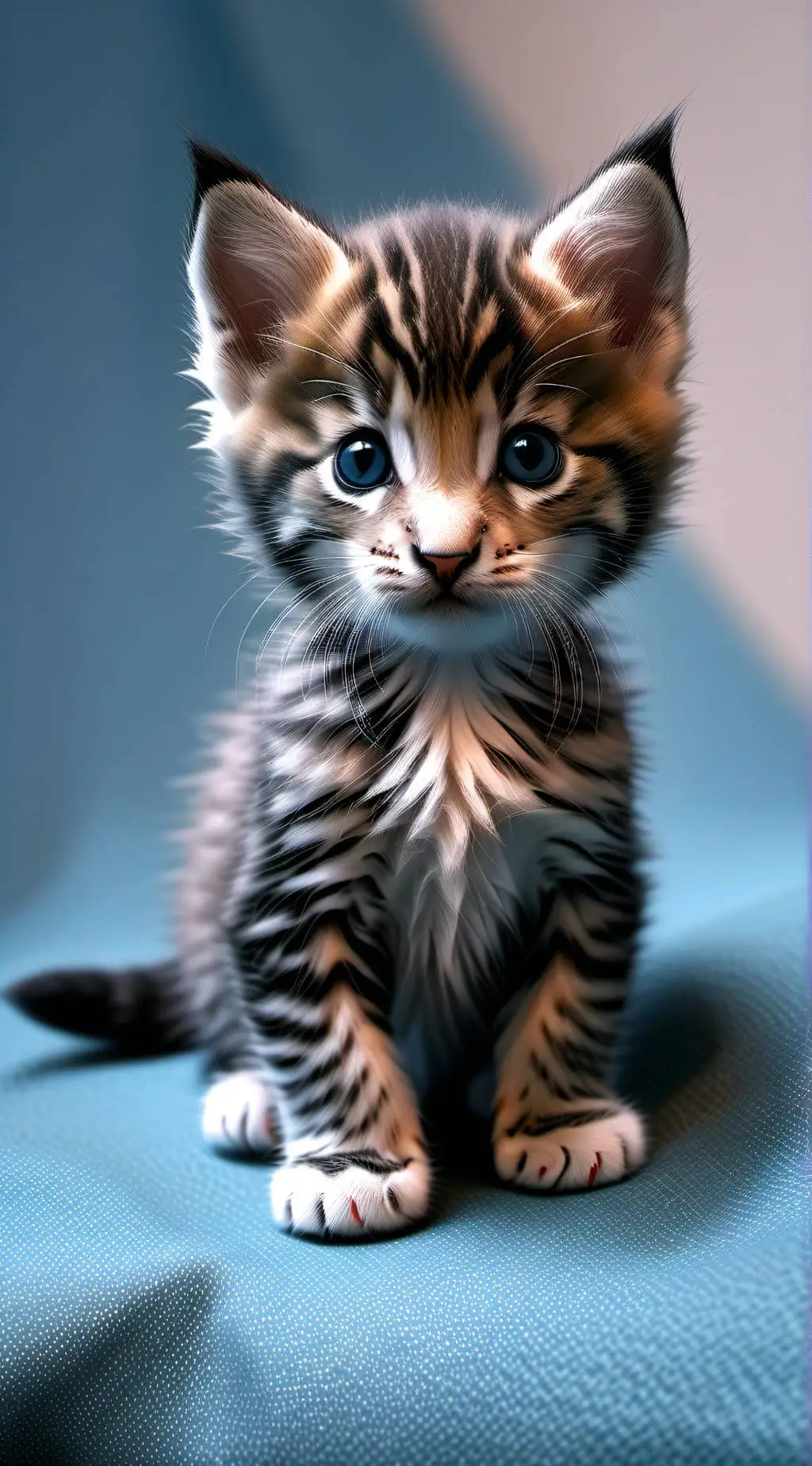 ai character: Nibbles the kitten background