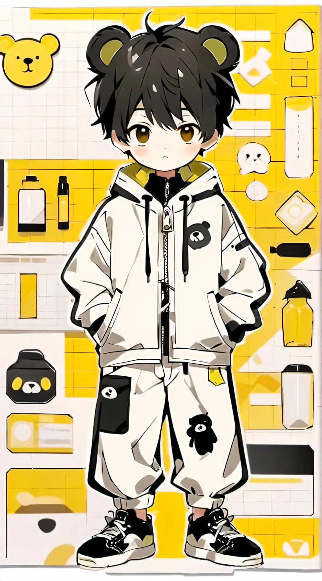 ai character: 🧸ben🐻 background
