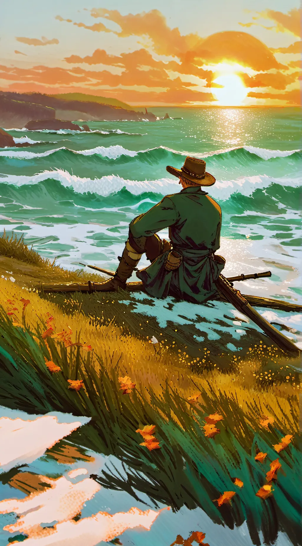 ai character: hasira game night background