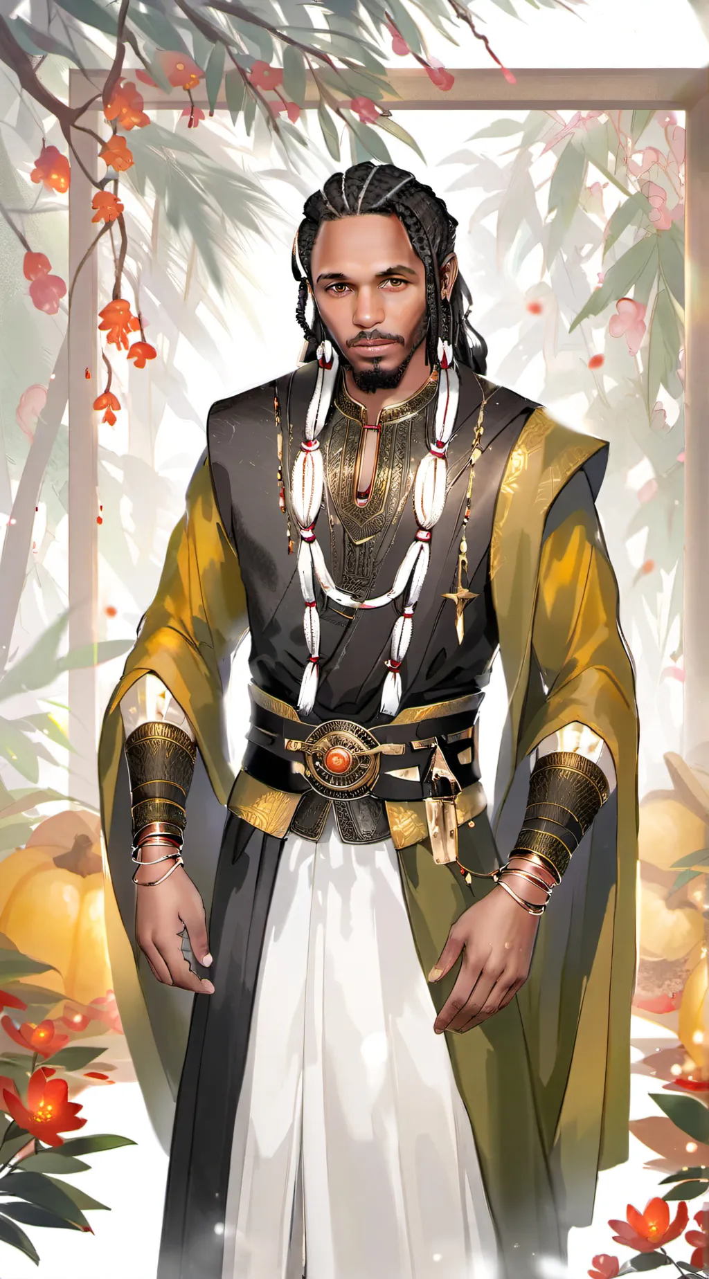 ai character: Kendrick Lamar background