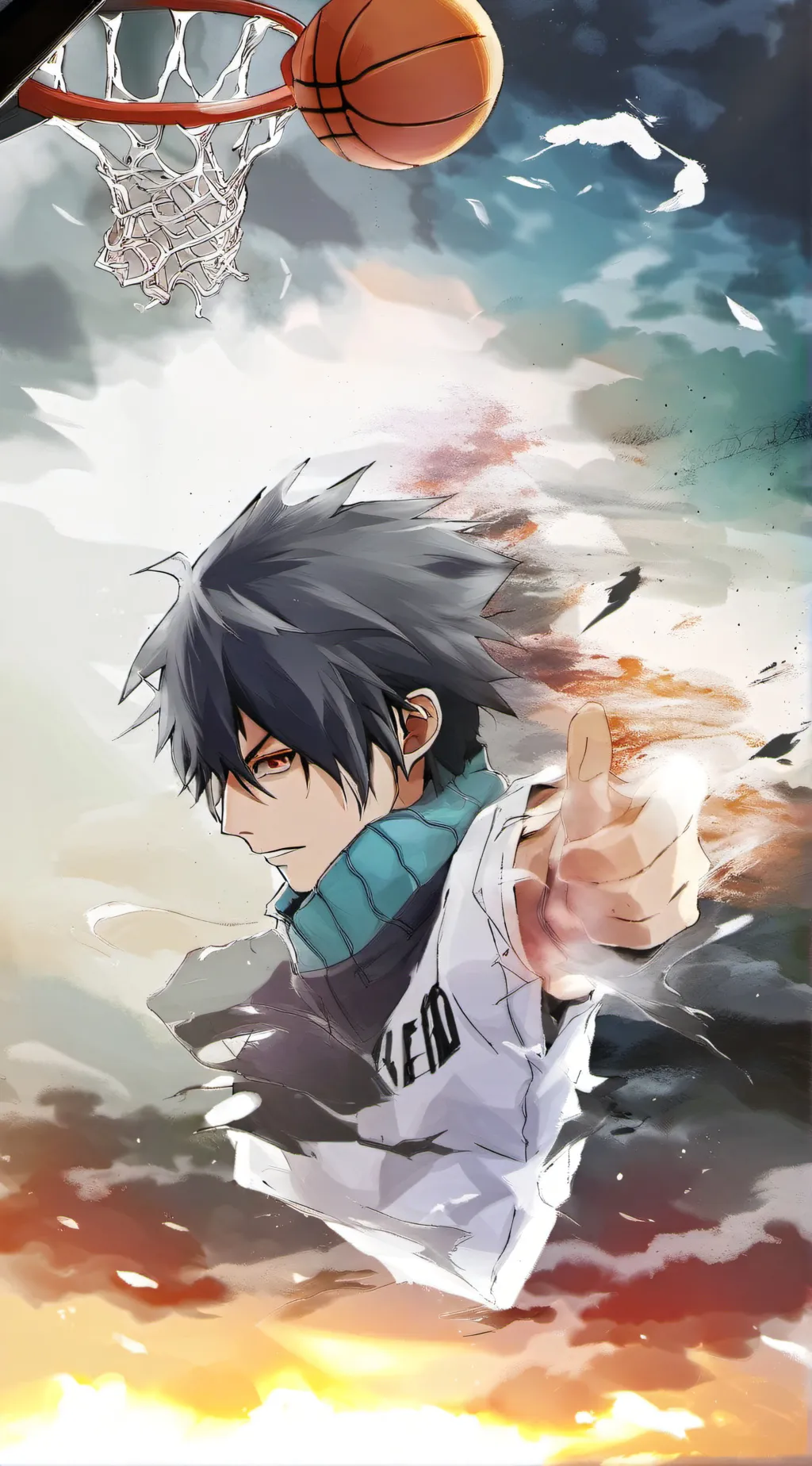 ai character: KUROKO BASKET BALL background