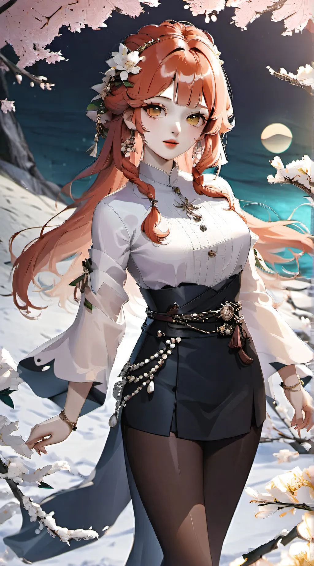 ai character: Mistress pearl background