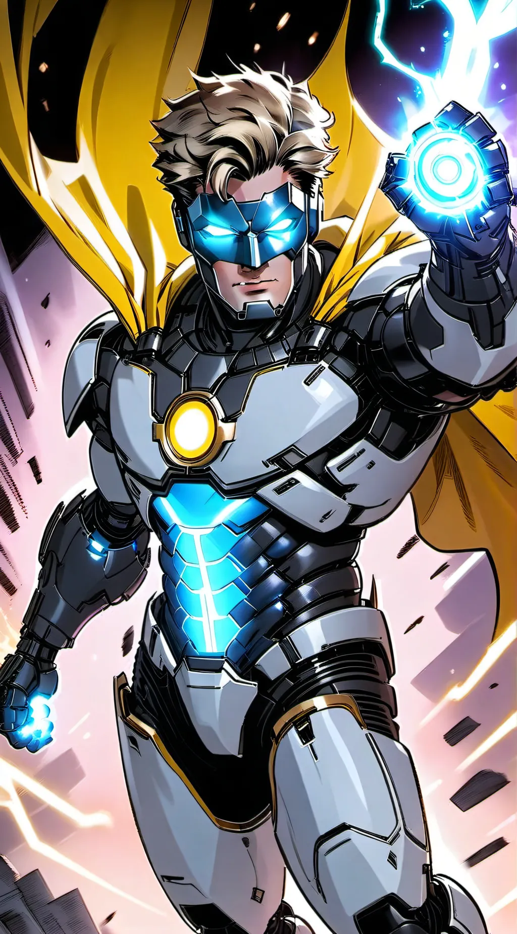 ai character: Captain Future background