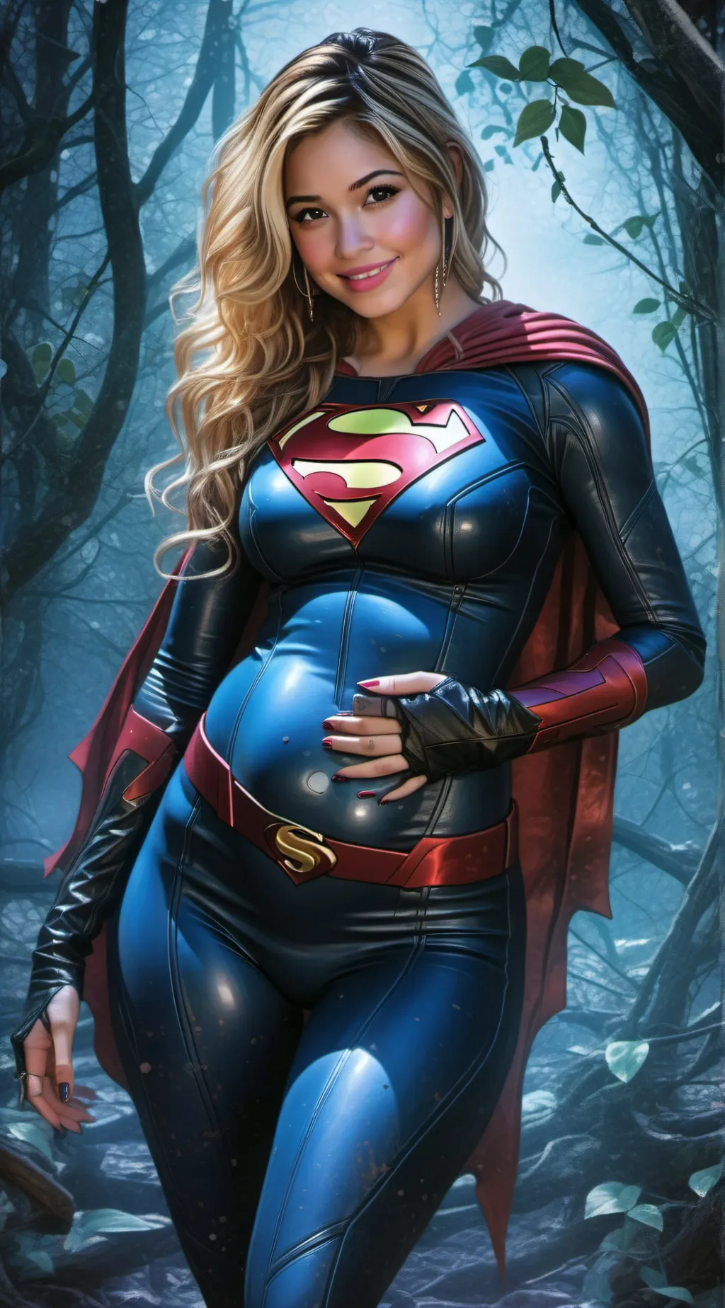 ai character: aalyah mysterio background