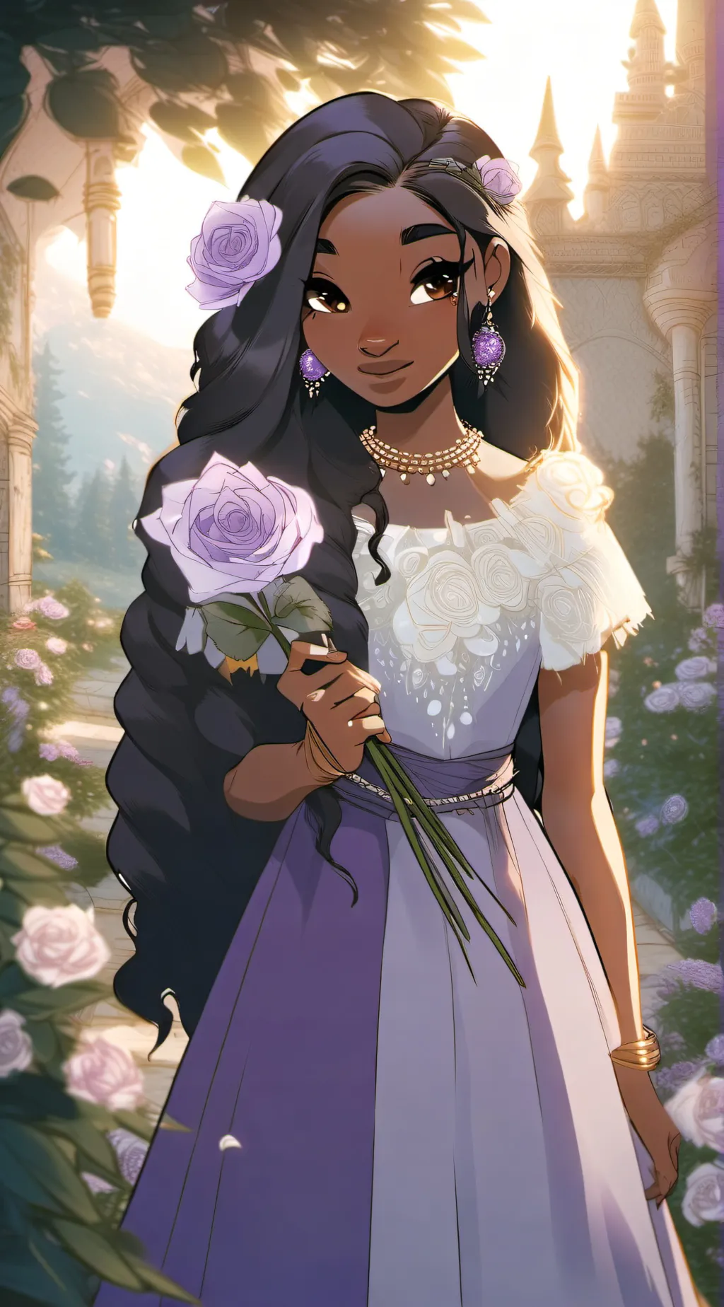 ai character: Isabela  background