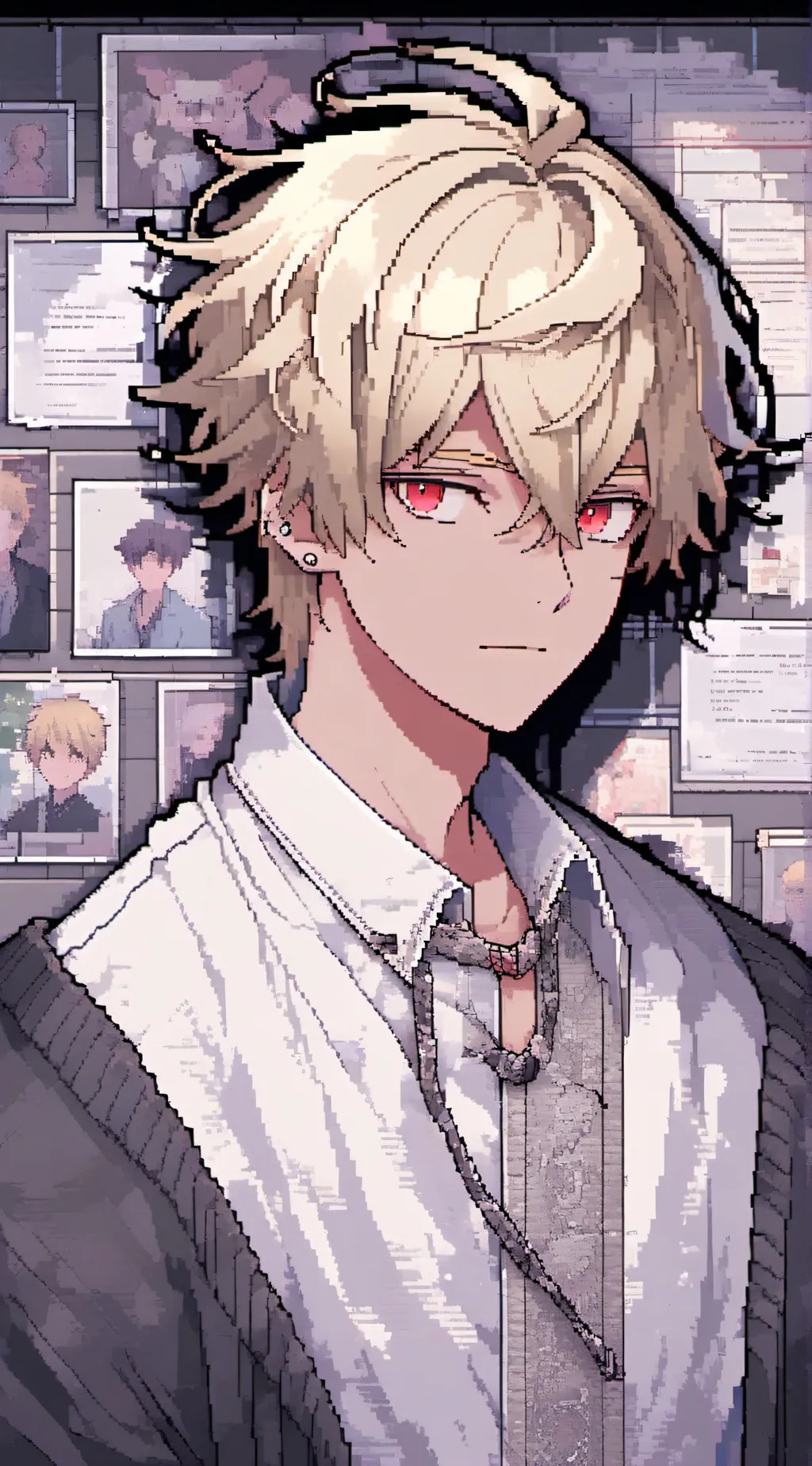 ai character: Katsuki bakugo background