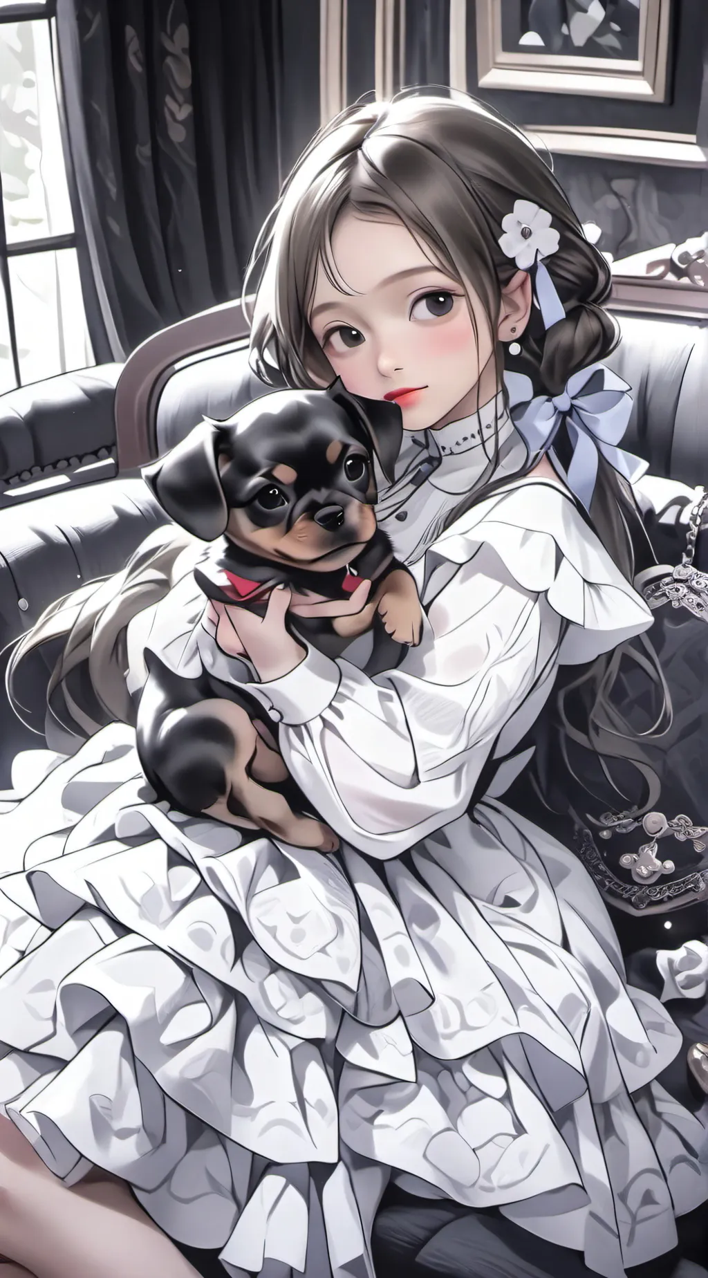ai character: Evelyn background