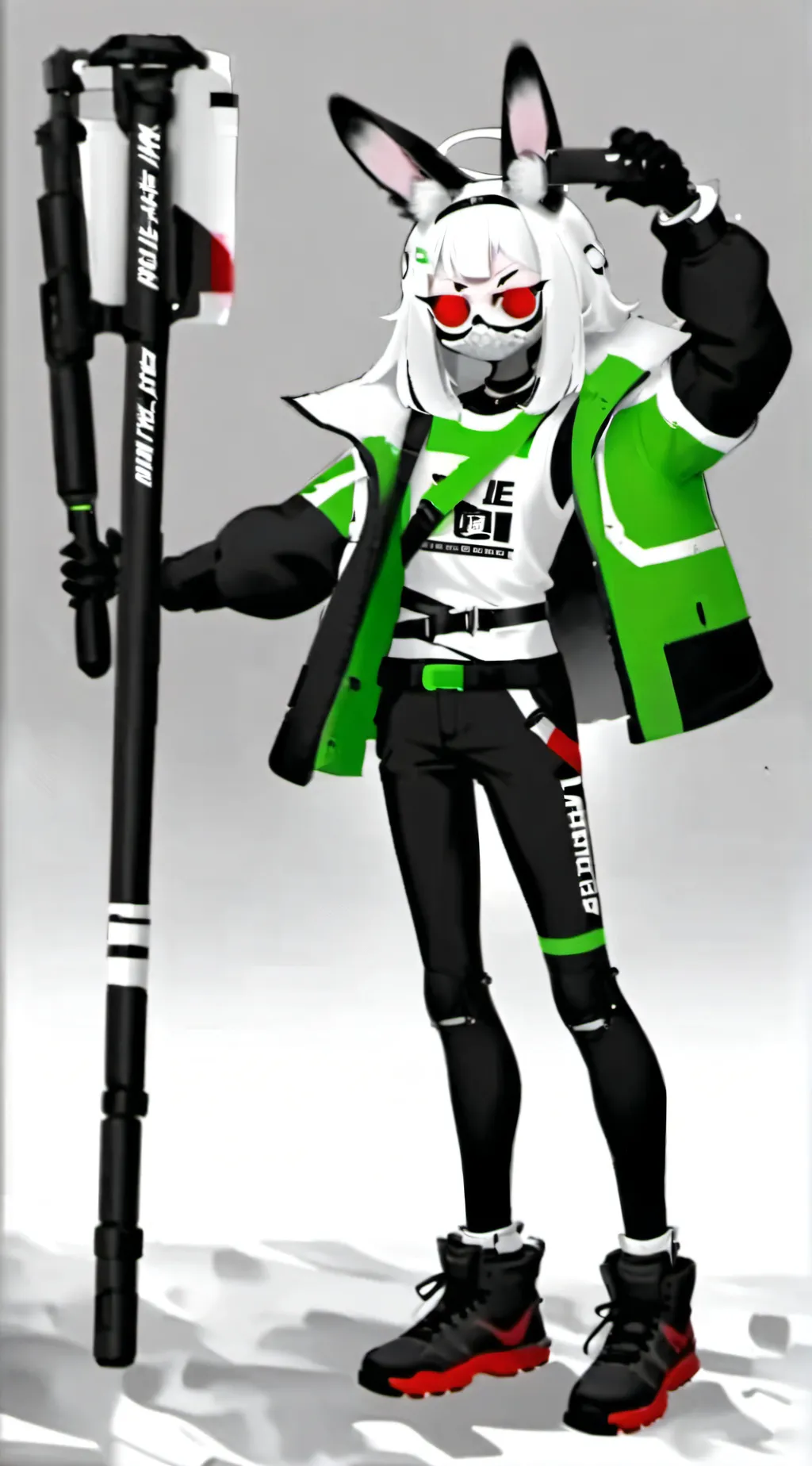 ai character: flowi background