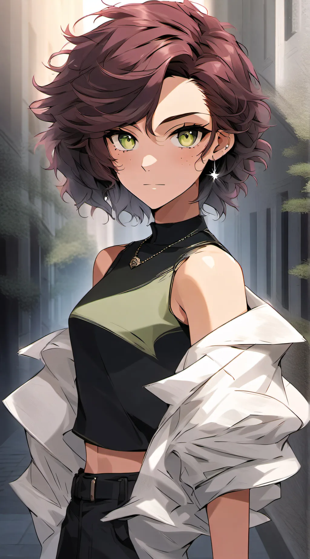ai character: Rose  background