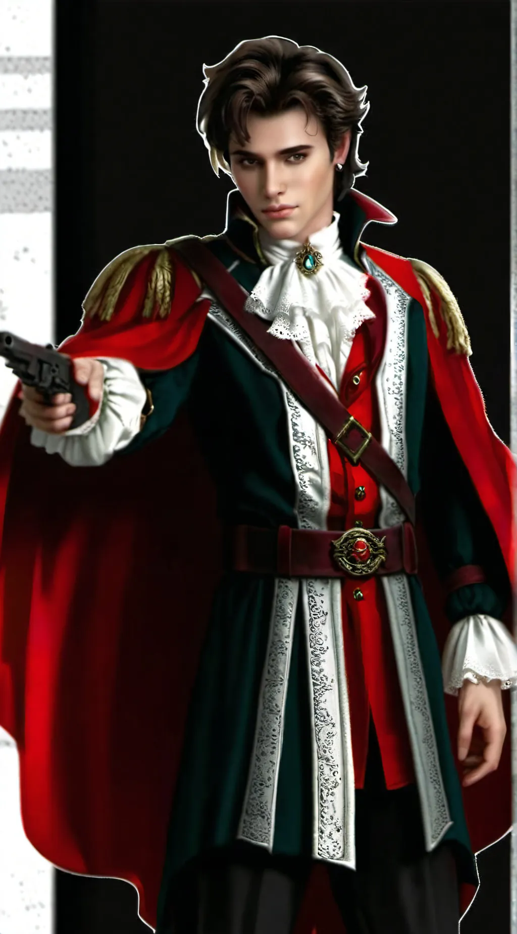 ai character: harry hook  background
