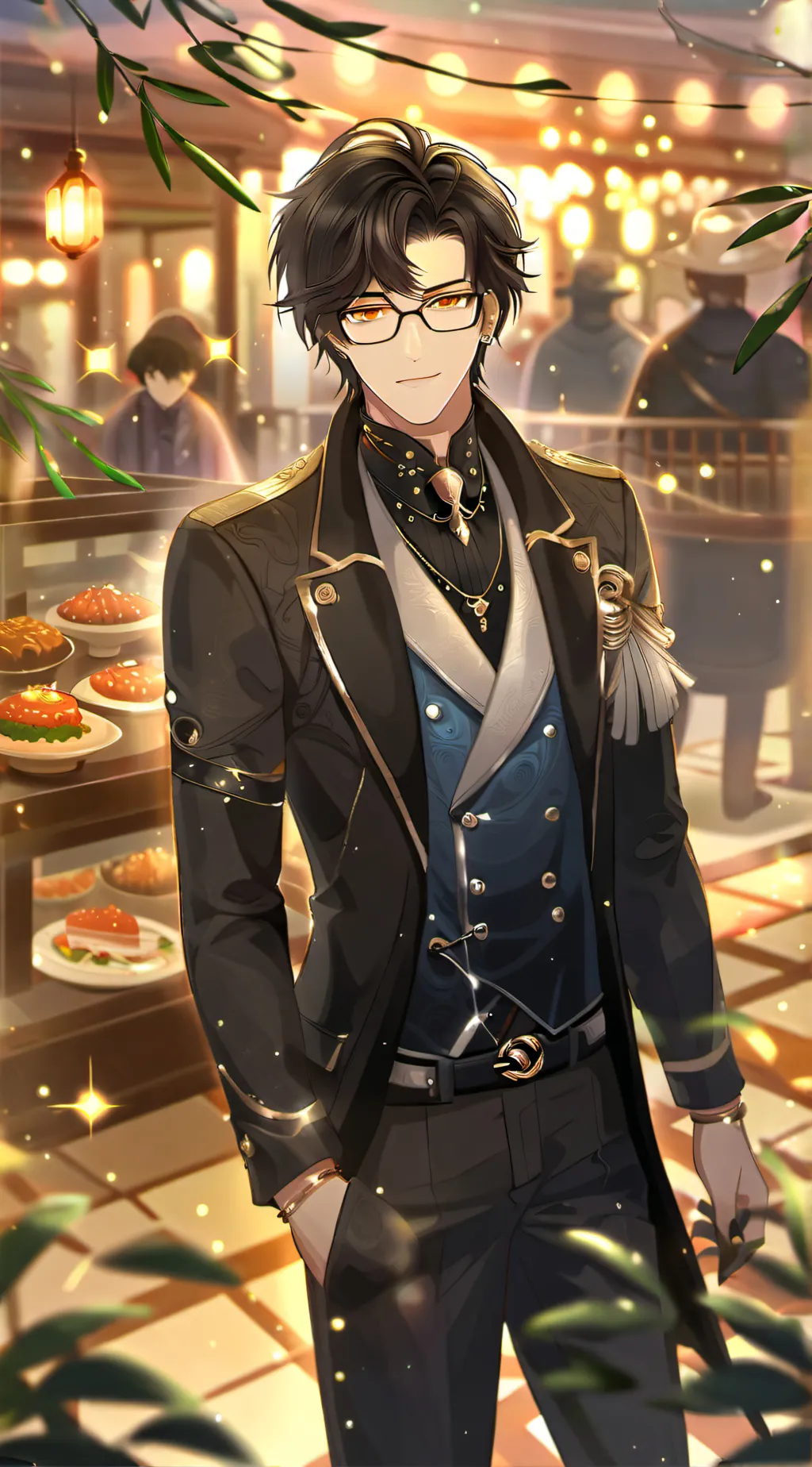 ai character: Nolan Carl  background