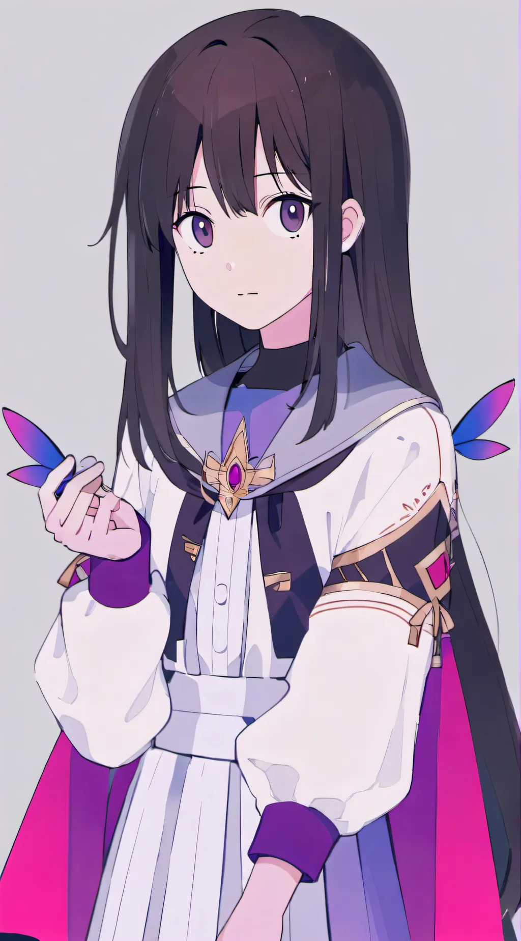 ai character: mha forest background
