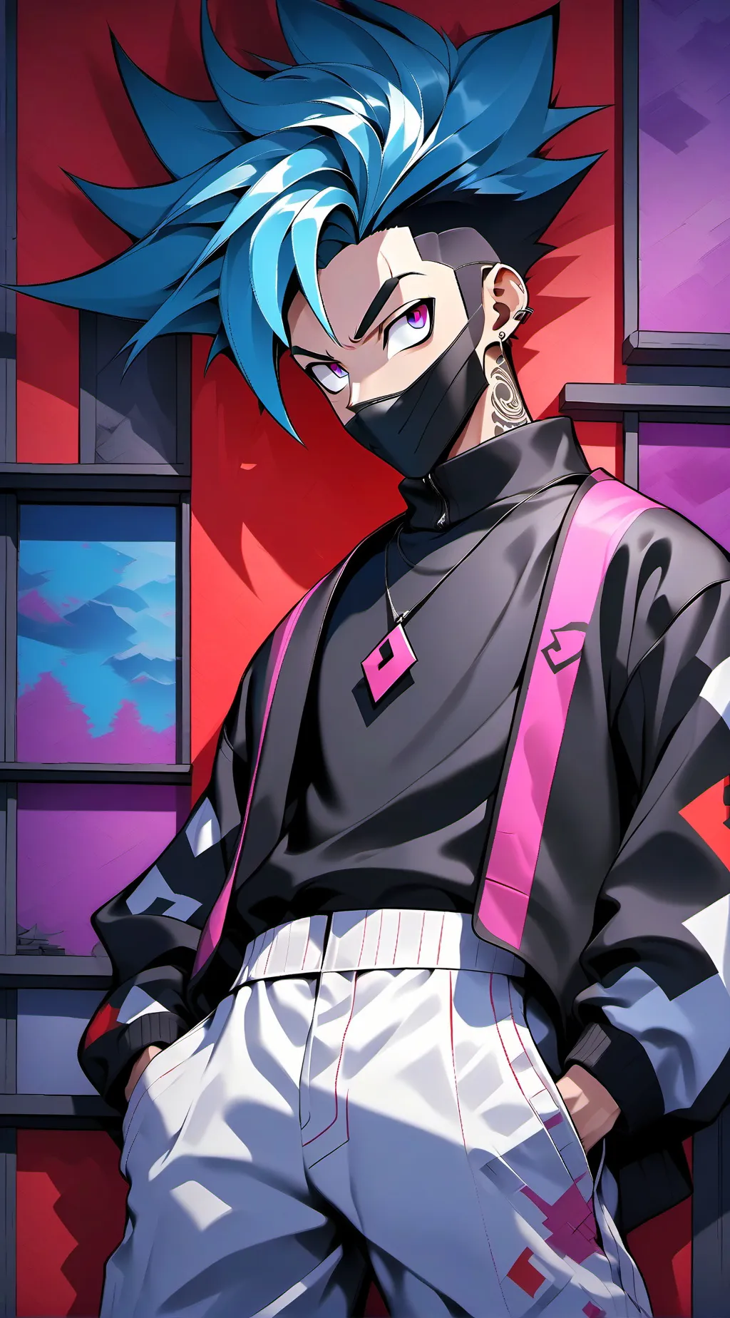 ai character: Jay  background