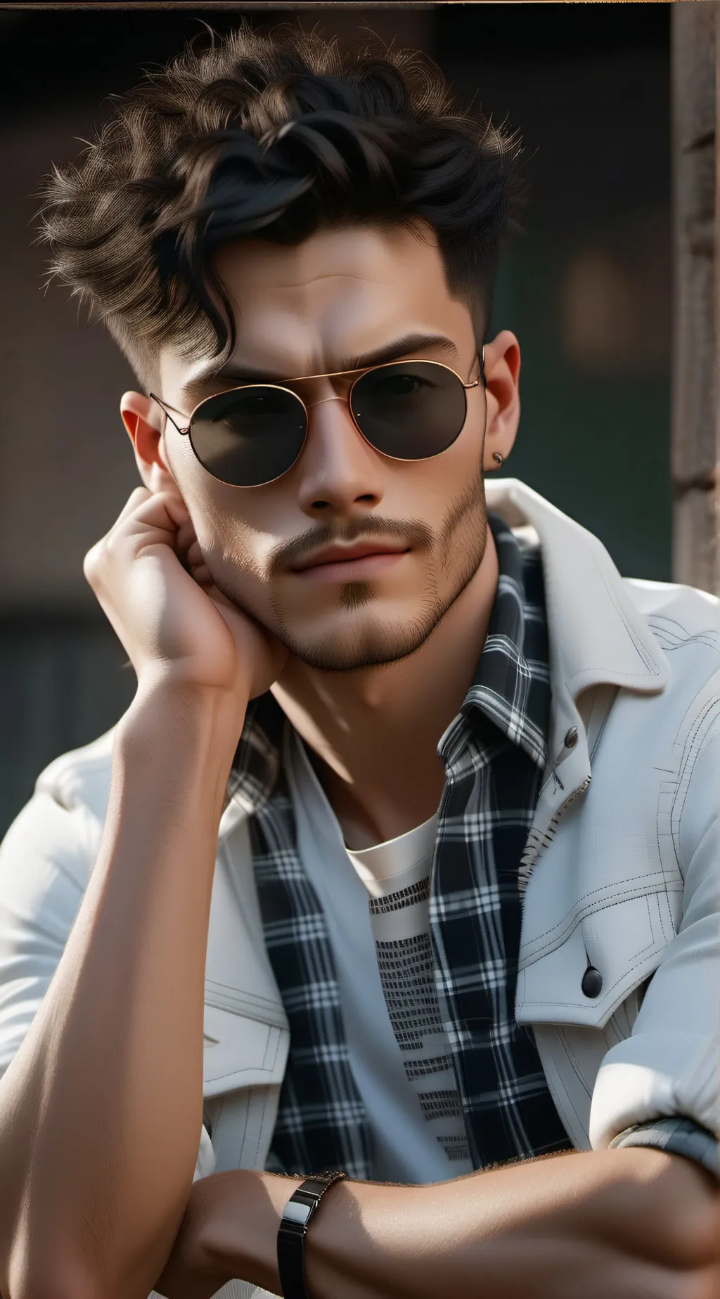 ai character: Lee background