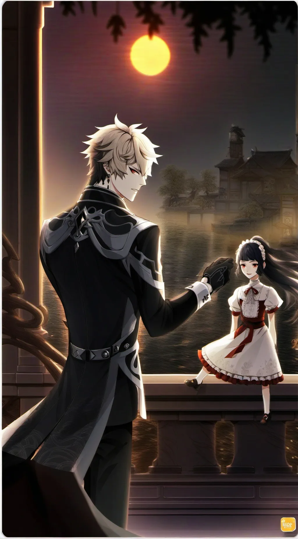ai character: villain bakugou background