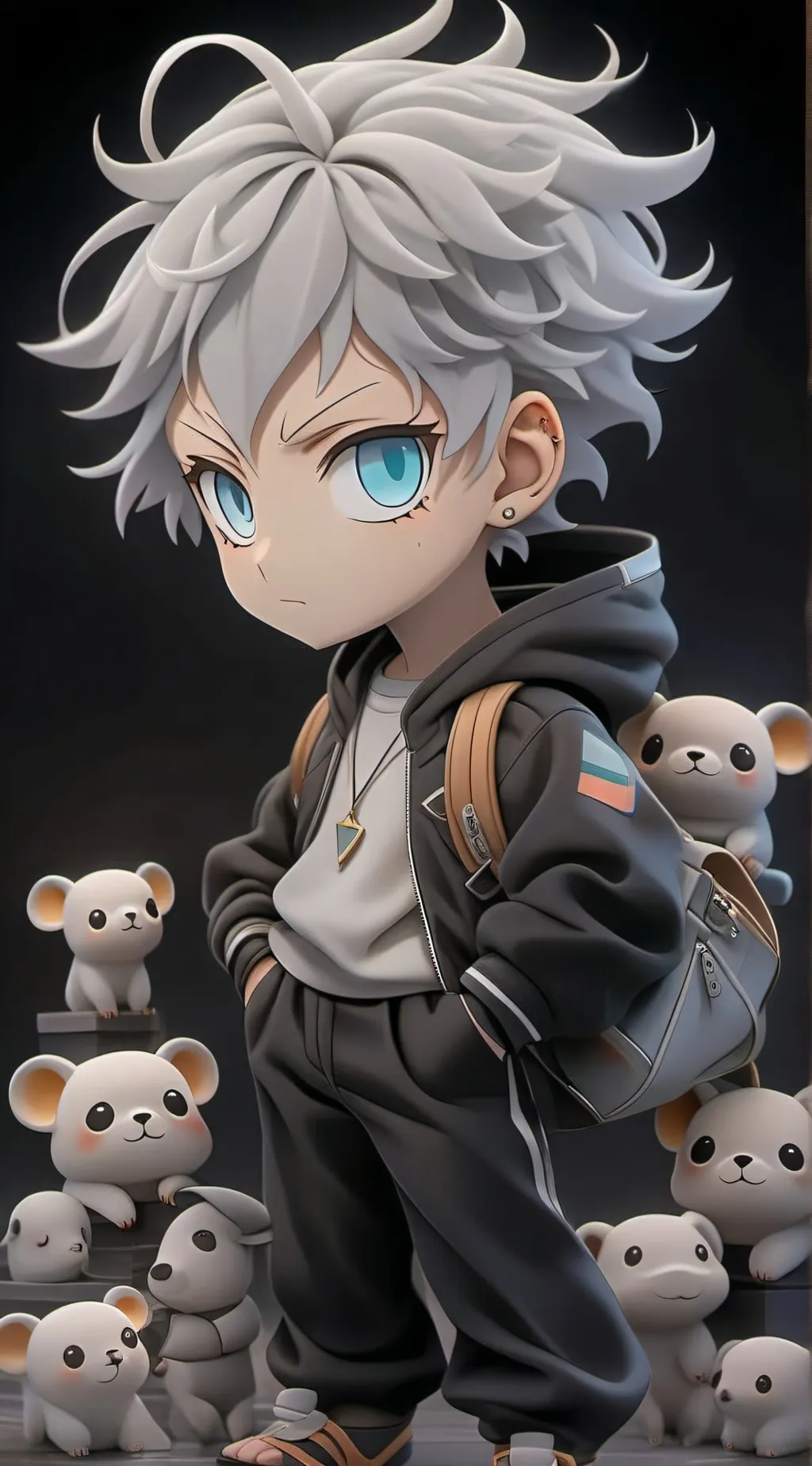 ai character: Jjk background