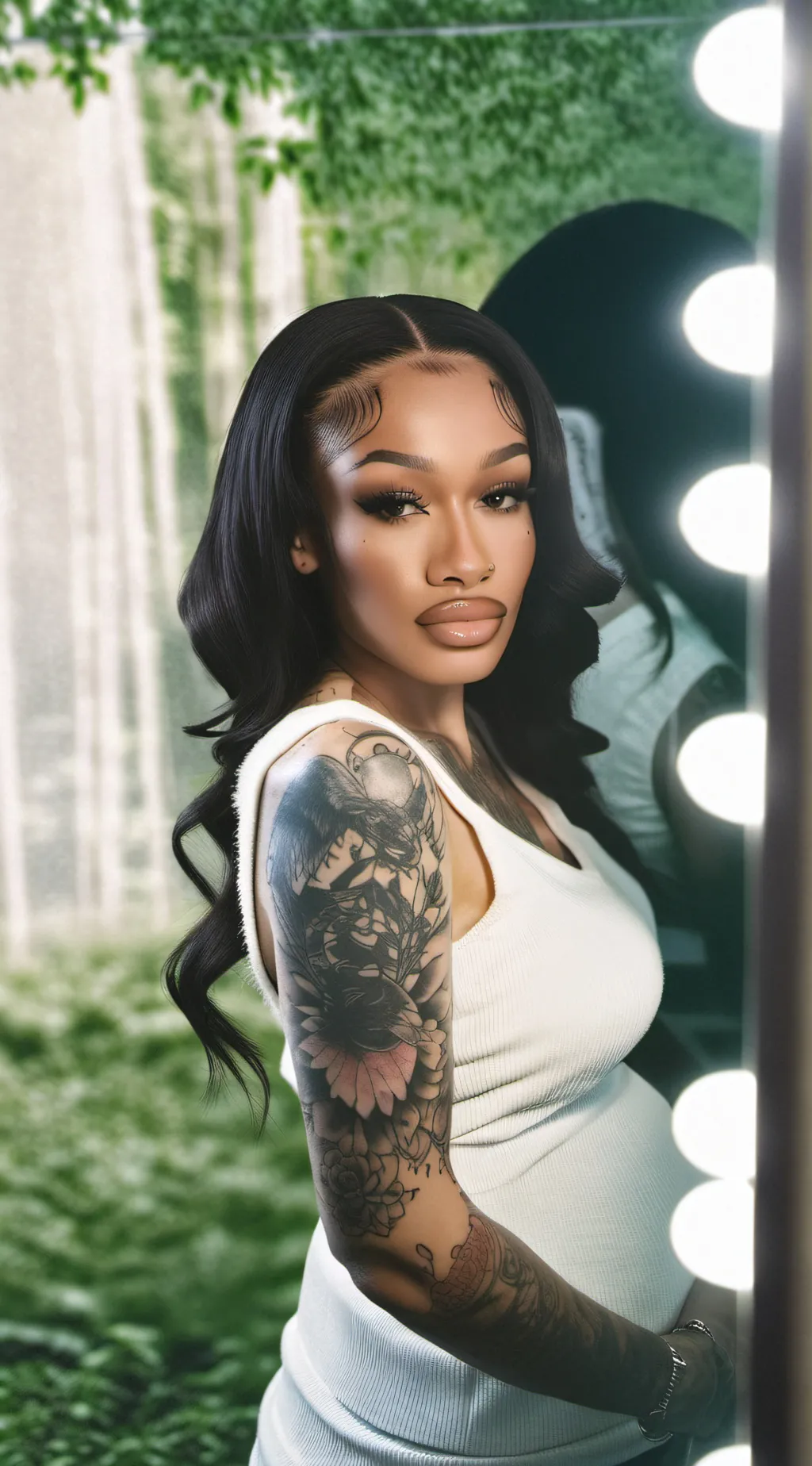 ai character: Nette 🧚🏾‍♀️ background