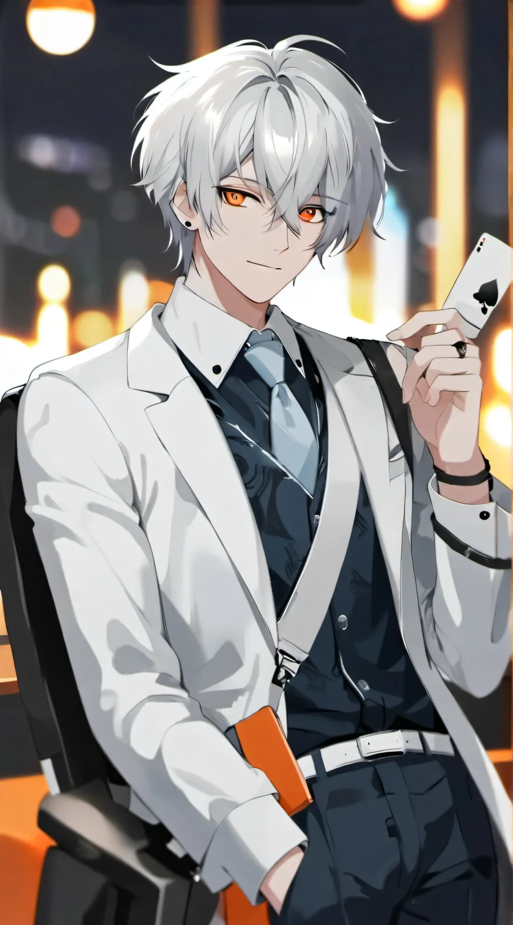 ai character: milo background