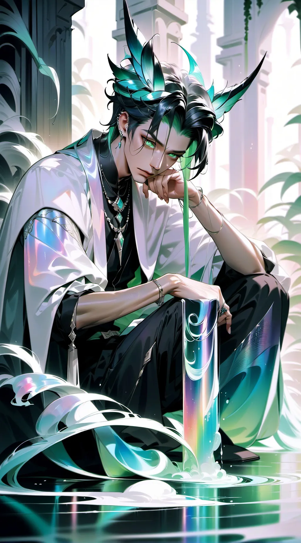 ai character: Maxwell background