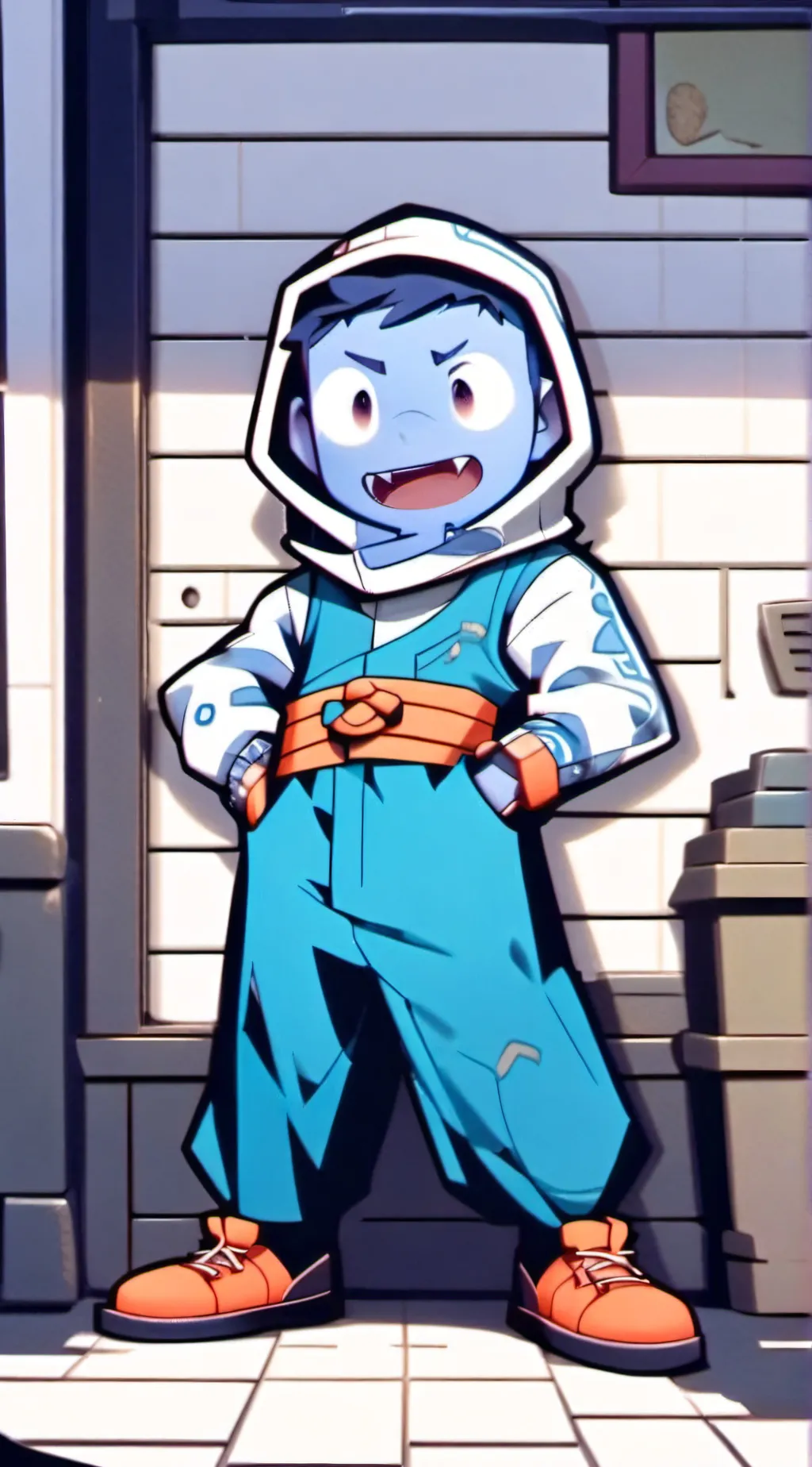 ai character: Filbo Fiddlpie  background