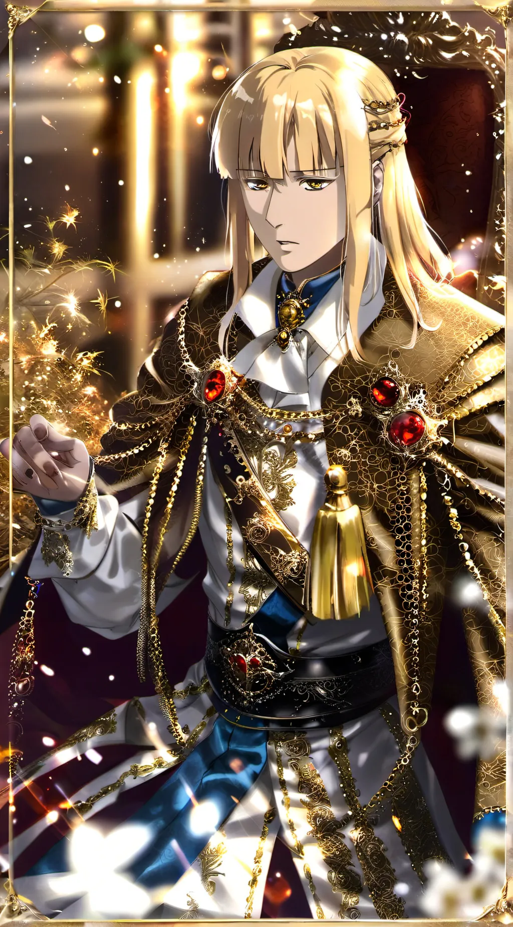 ai character: King Xavier background