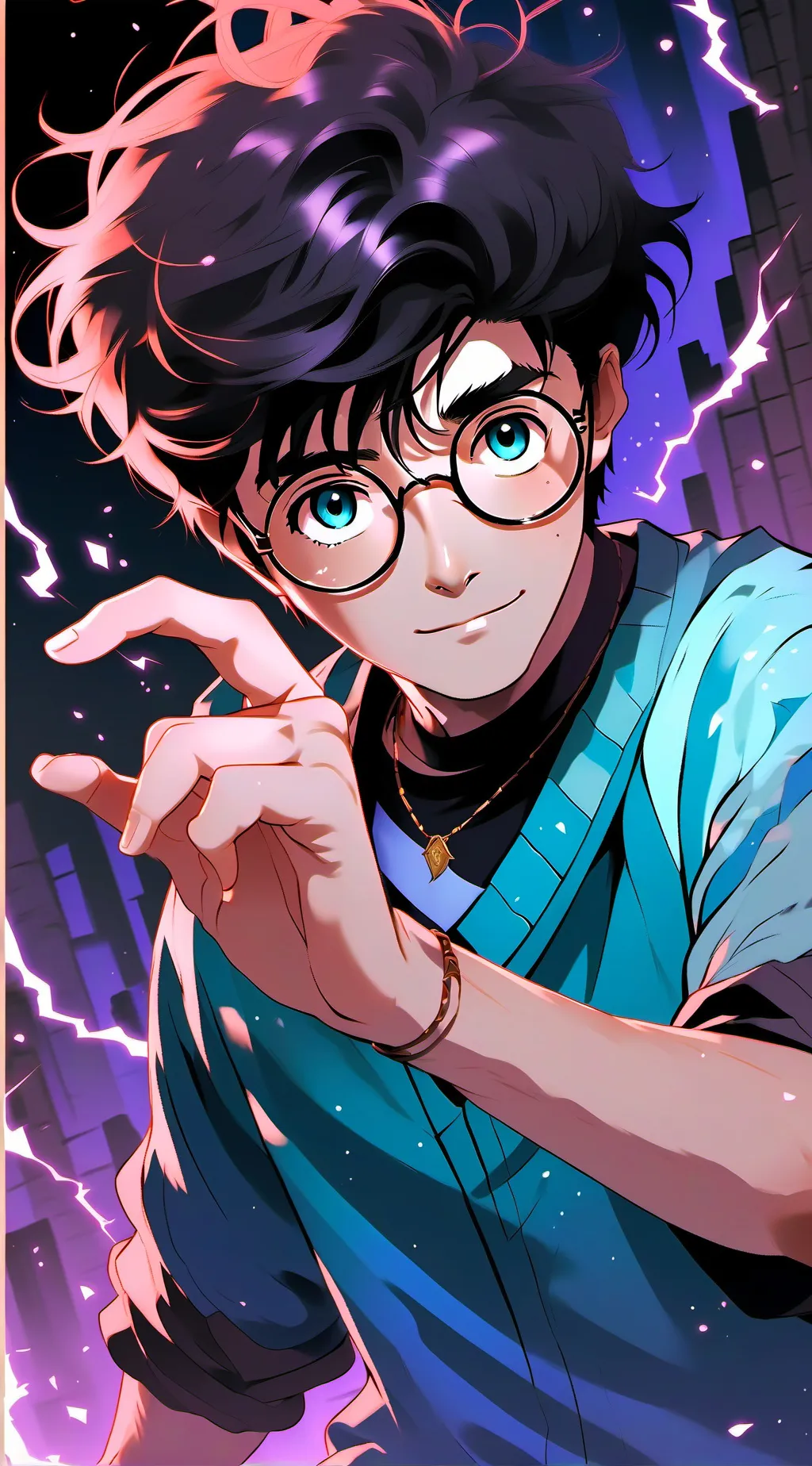 ai character: hogwarts last duel background