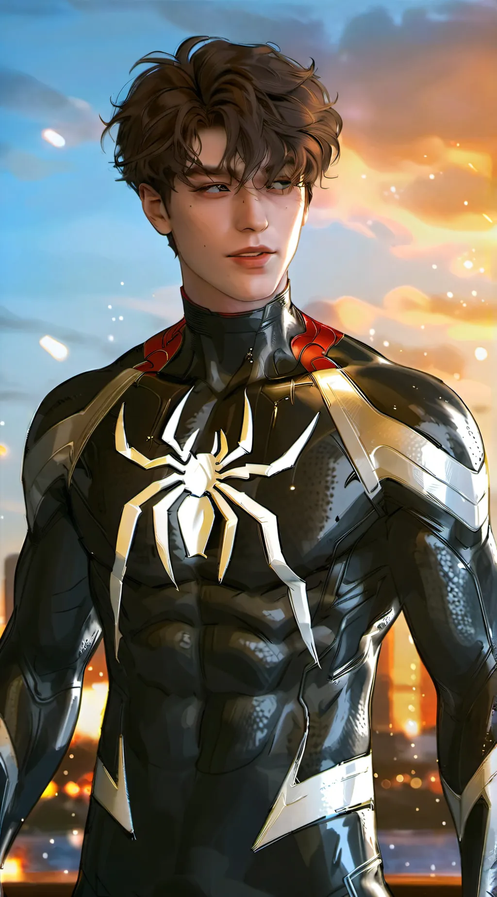 ai character: Peter (Spider Man) background