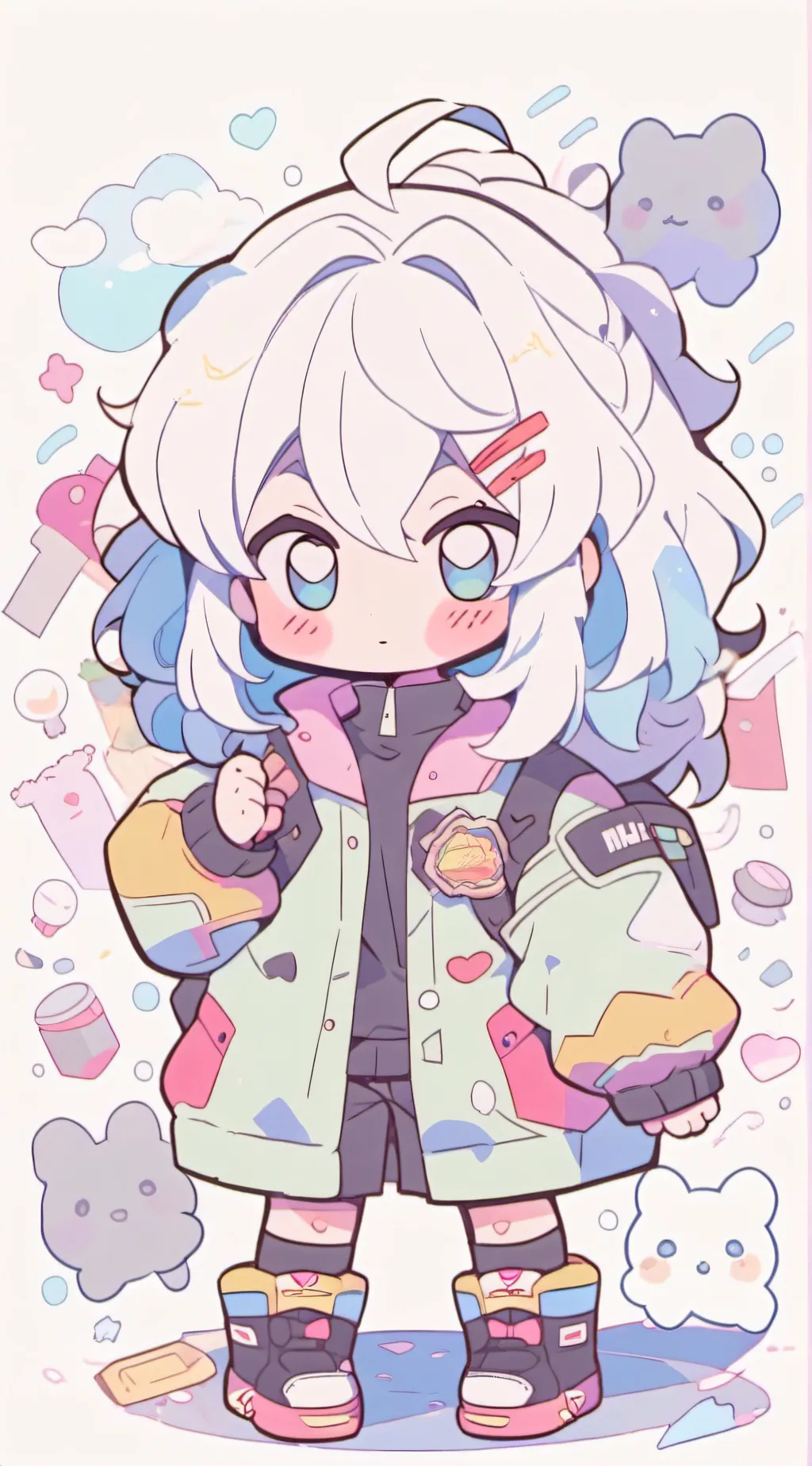 ai character: Mha sleepover!!<3 background