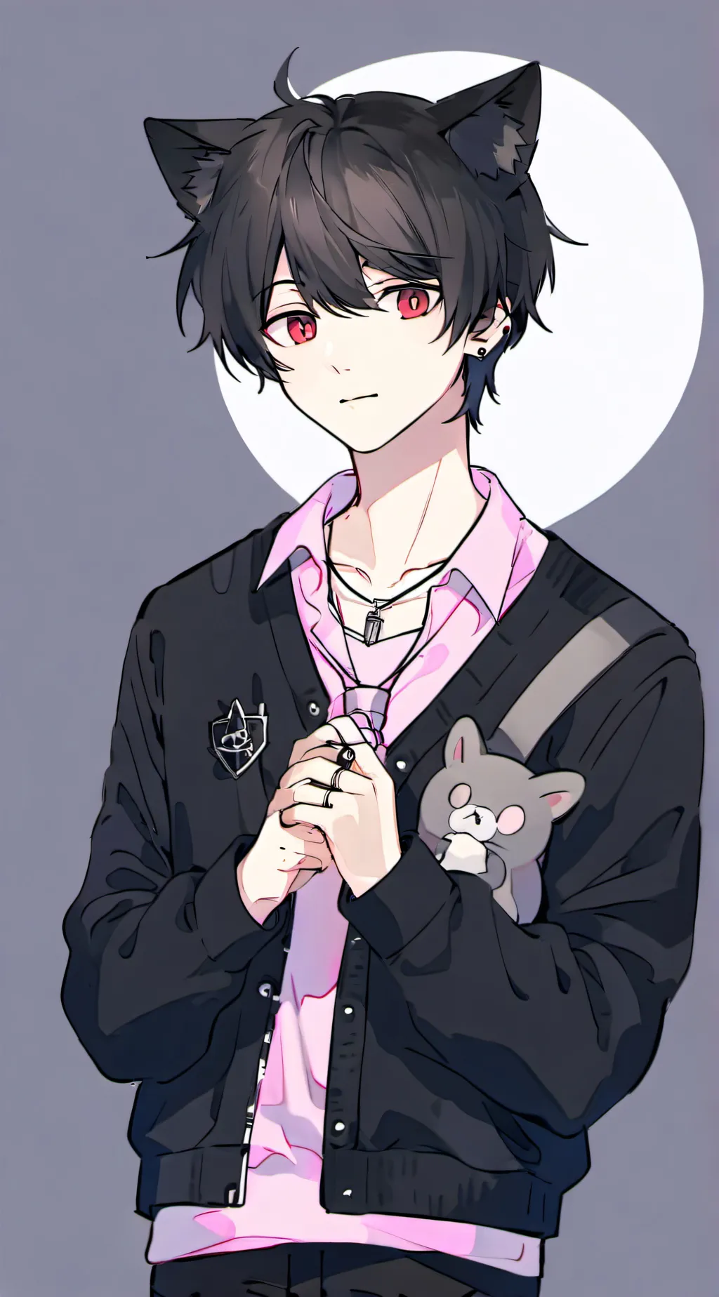 ai character: ○Eijio○ background