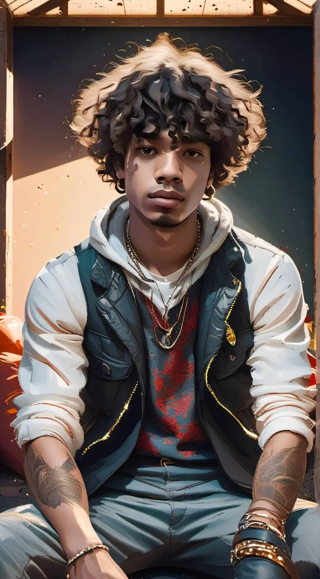 ai character: Tj  background