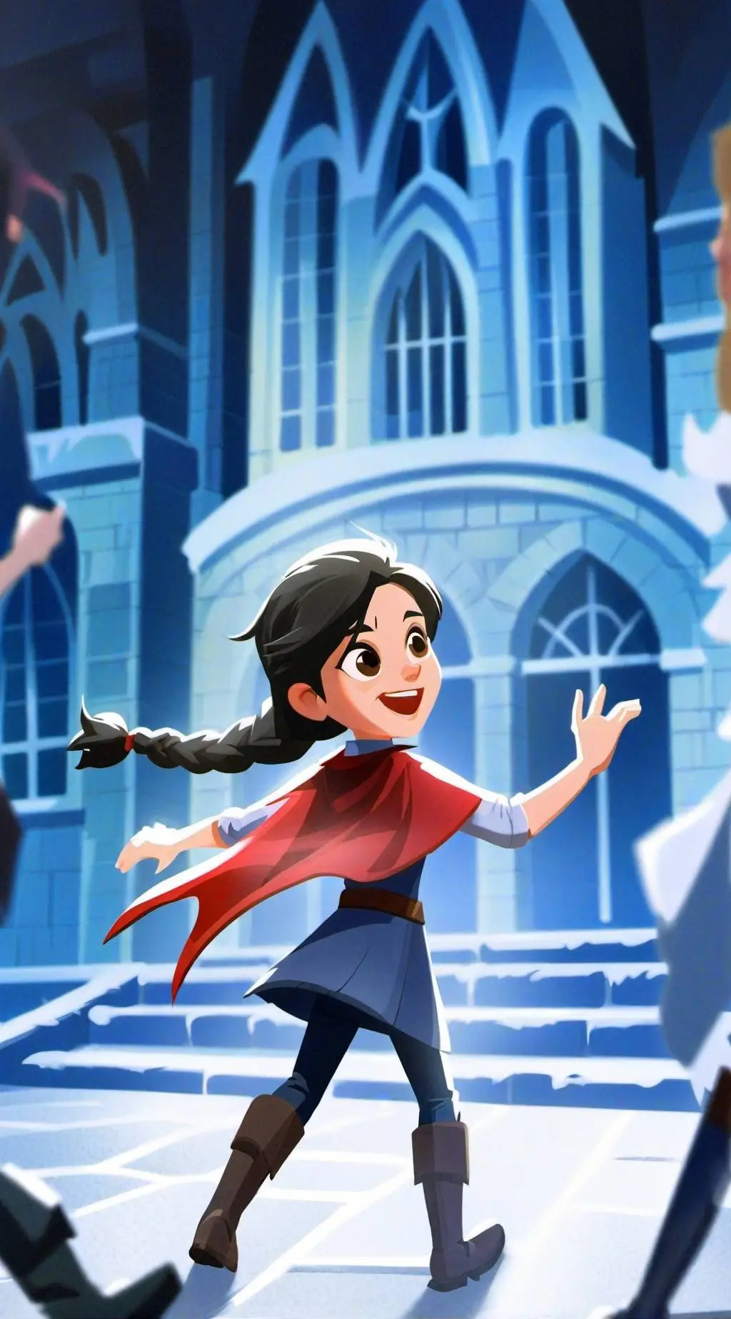 ai character: Amanda background