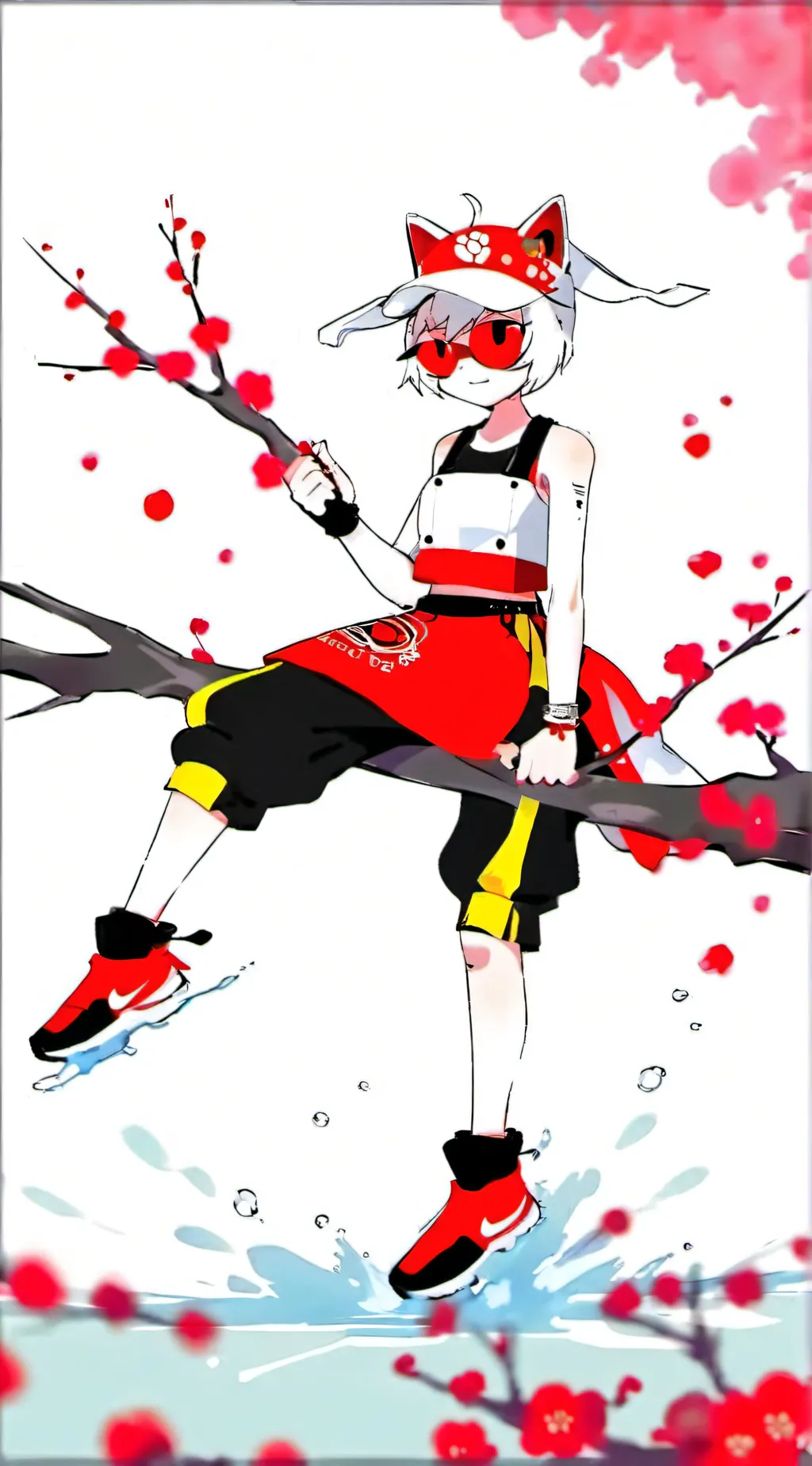 ai character: Yandere Kitty background