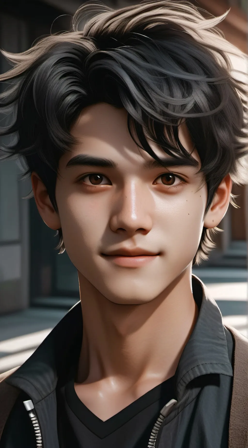 ai character: Derek background
