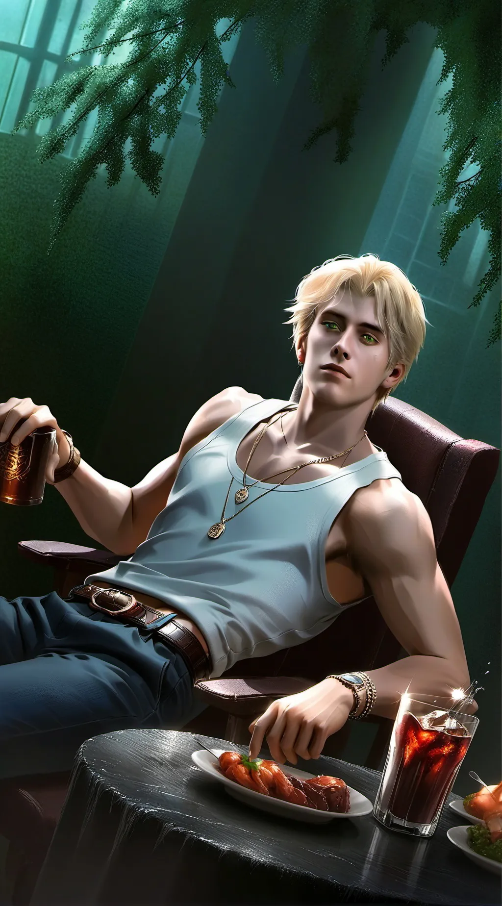 ai character: liam background