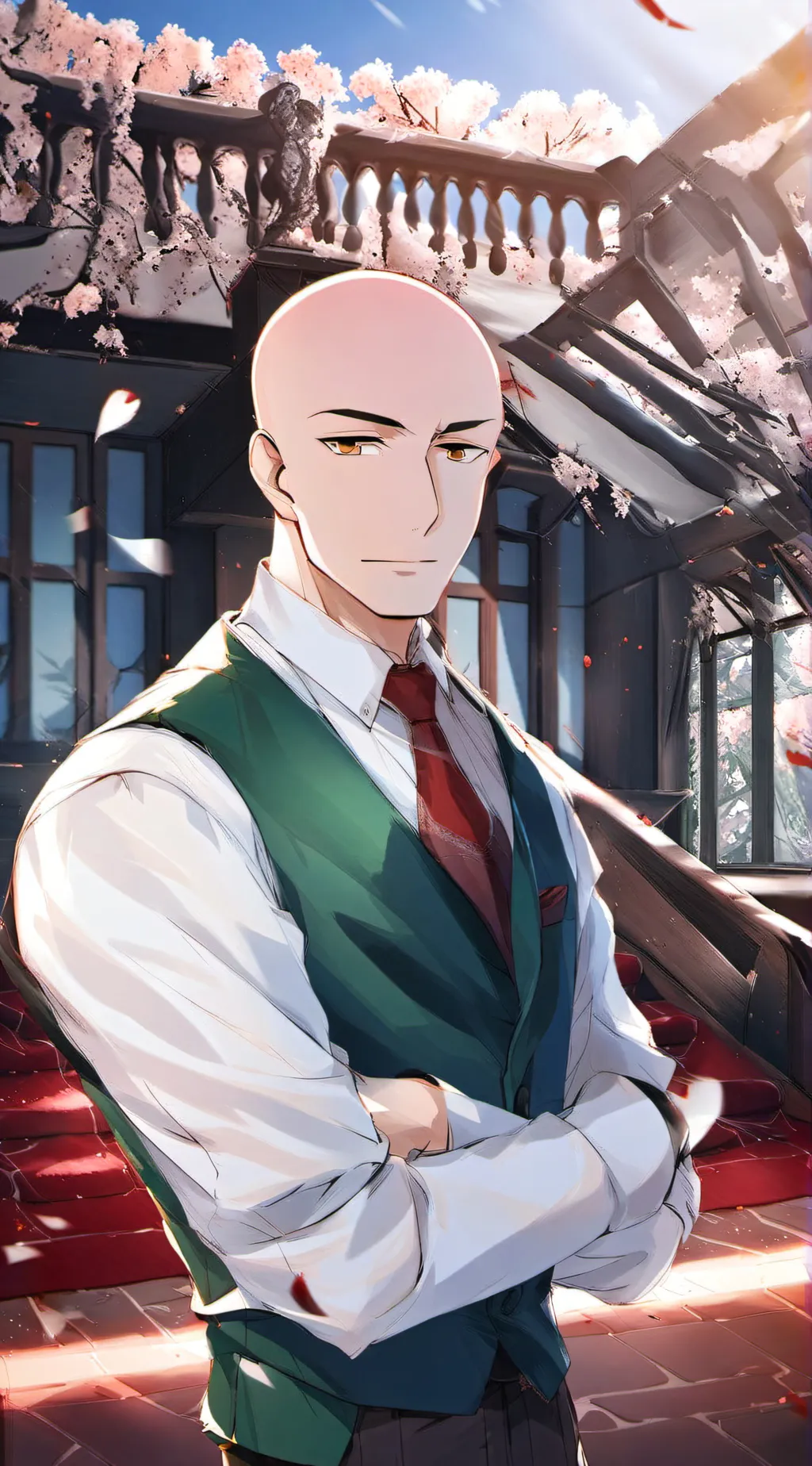 ai character: baldi background
