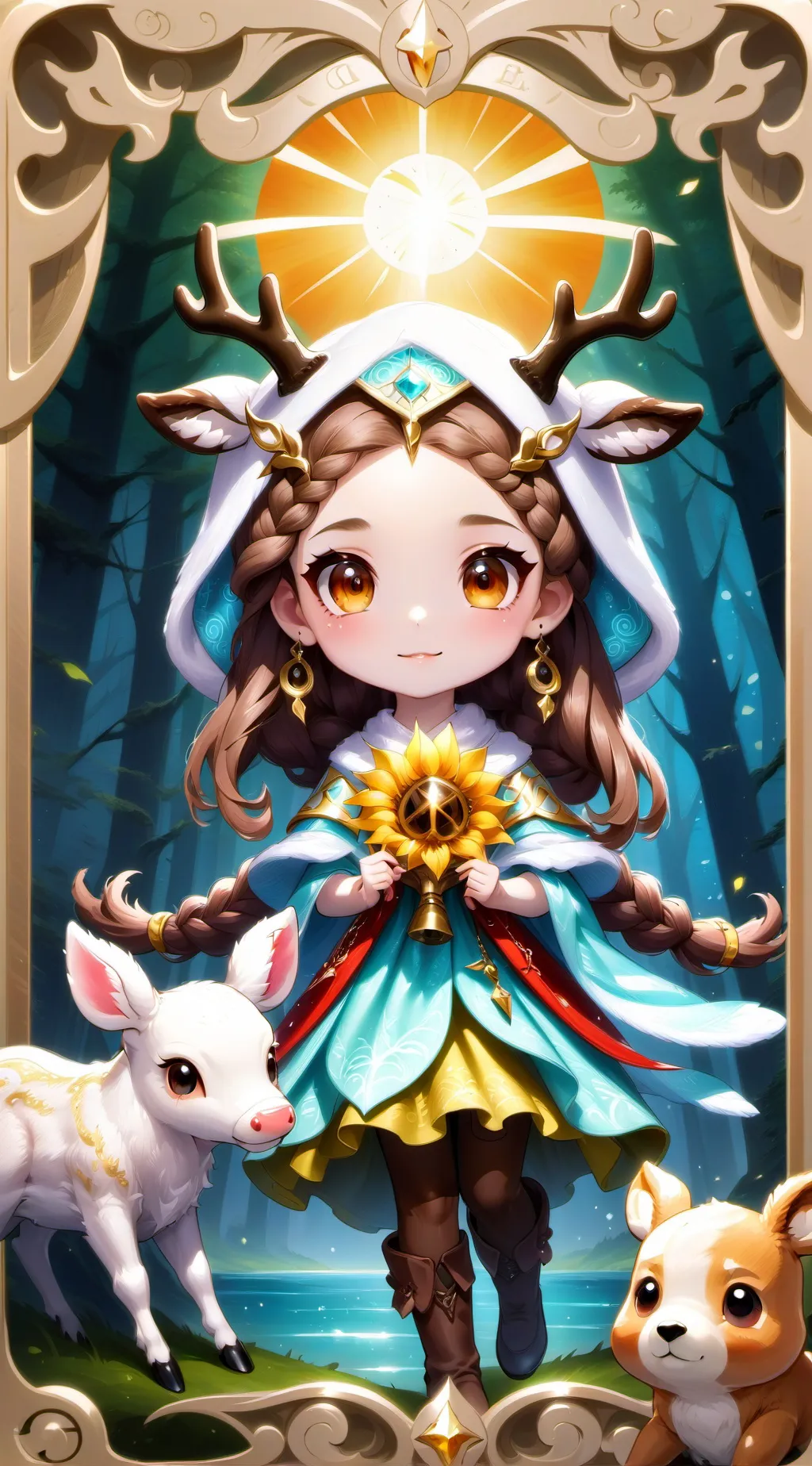 ai character: Dazzle/Evelyn background