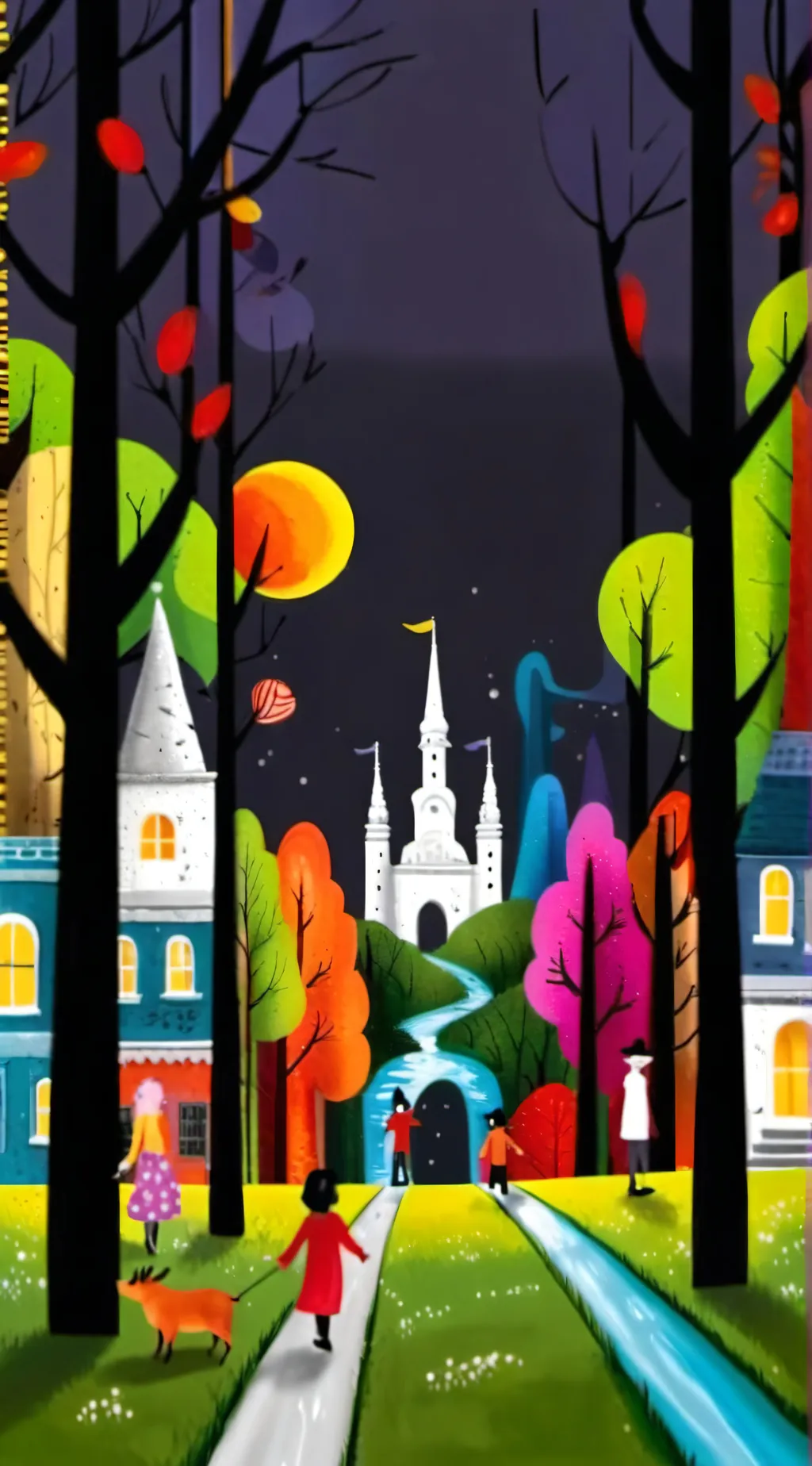 ai character: DANDYS WORLD  background