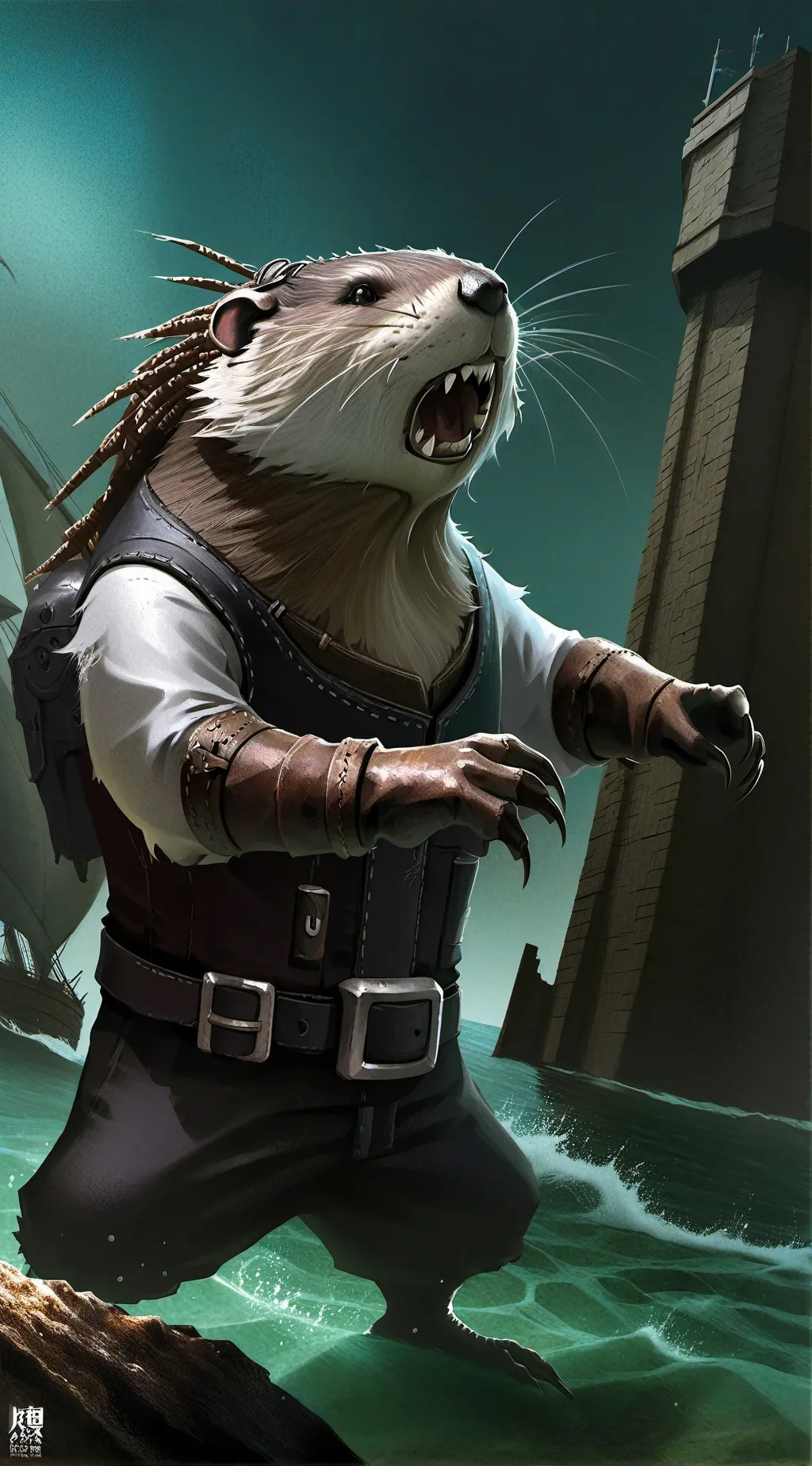 ai character: Bram background