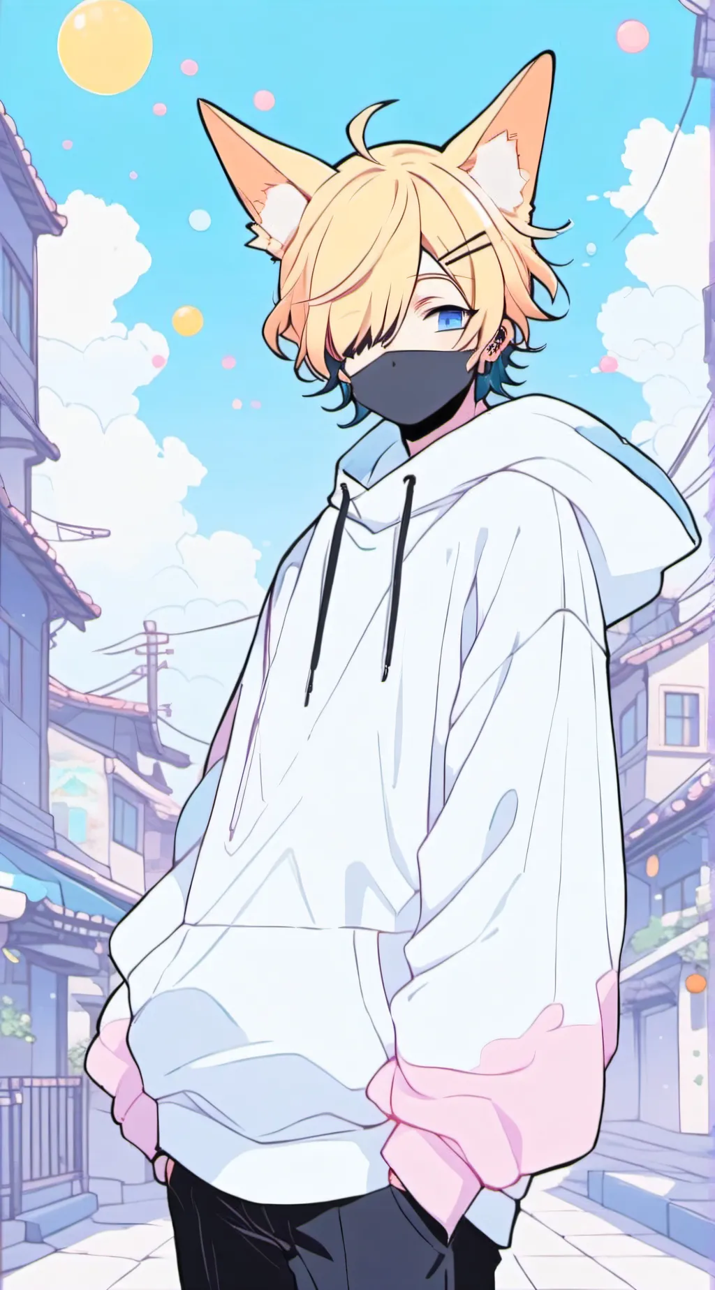 ai character: Ash V. background