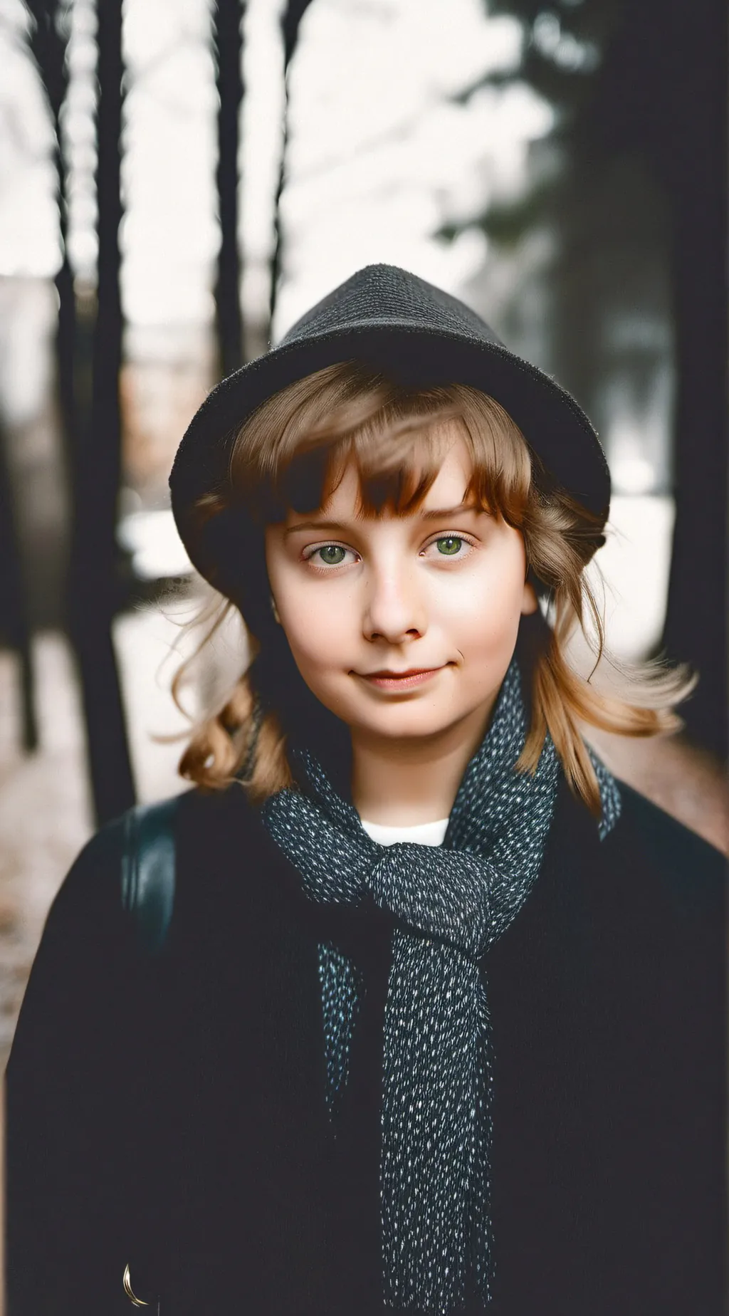 ai character: Soft background