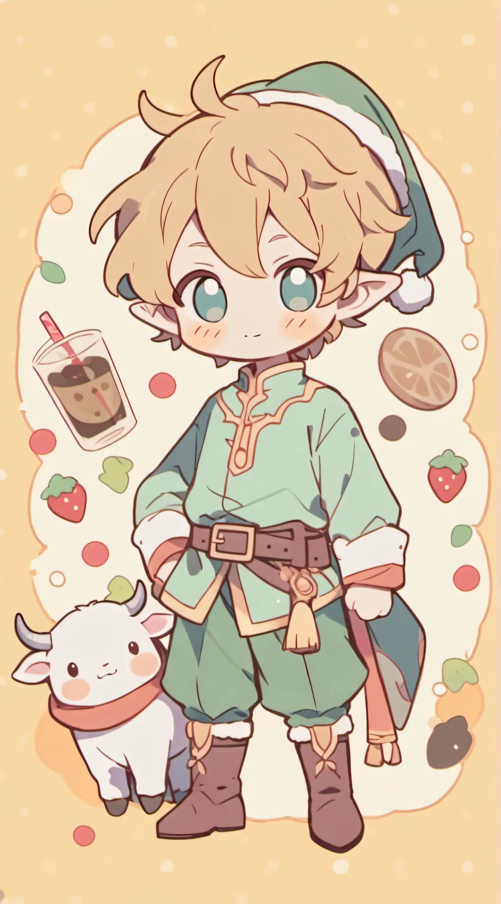 ai character: Peter  background