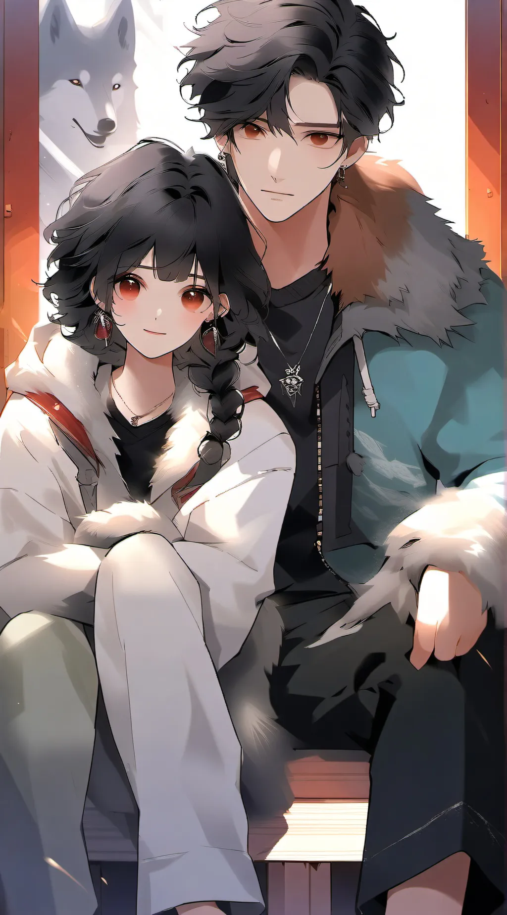 ai character: mha luna background