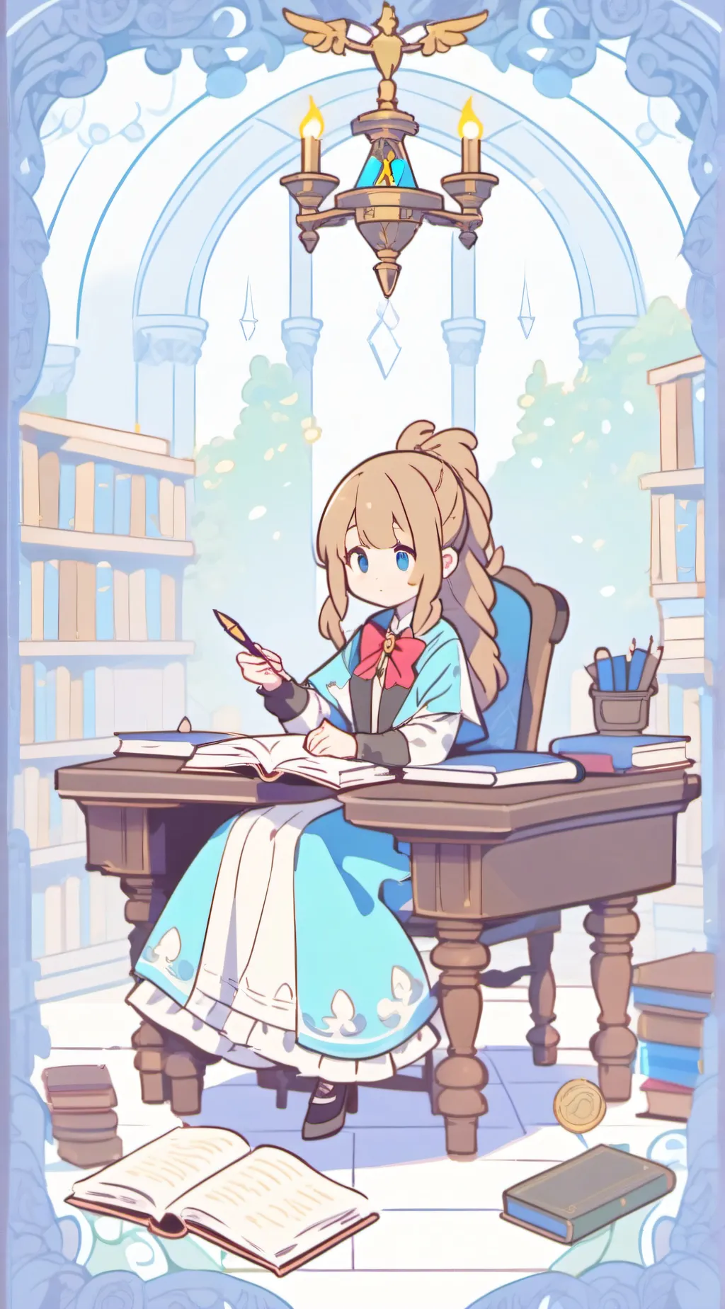 ai character: 💅💅❤️hogwarts❤️💅💅 background