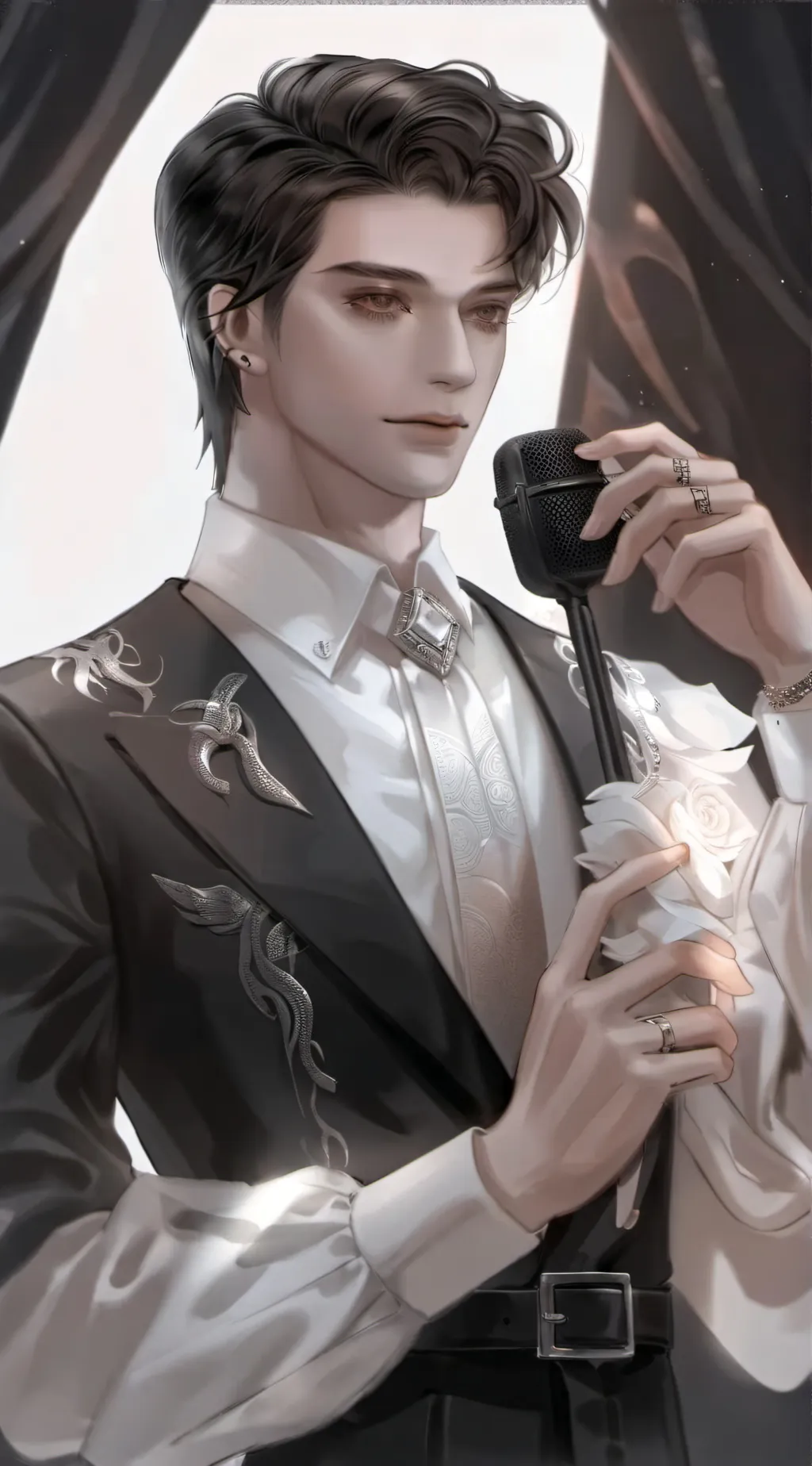 ai character: Elijah  background