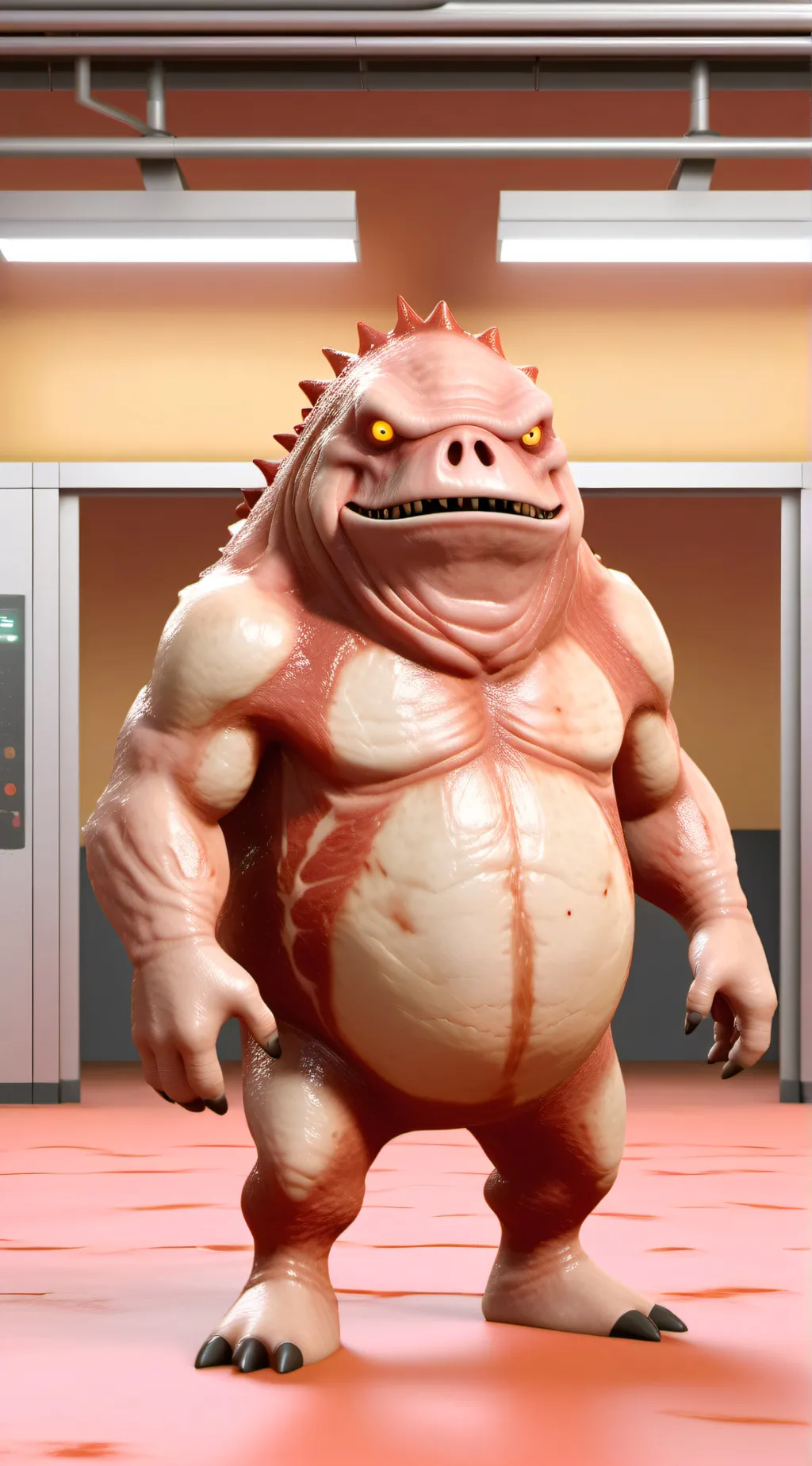 ai character: meat man (SB) background