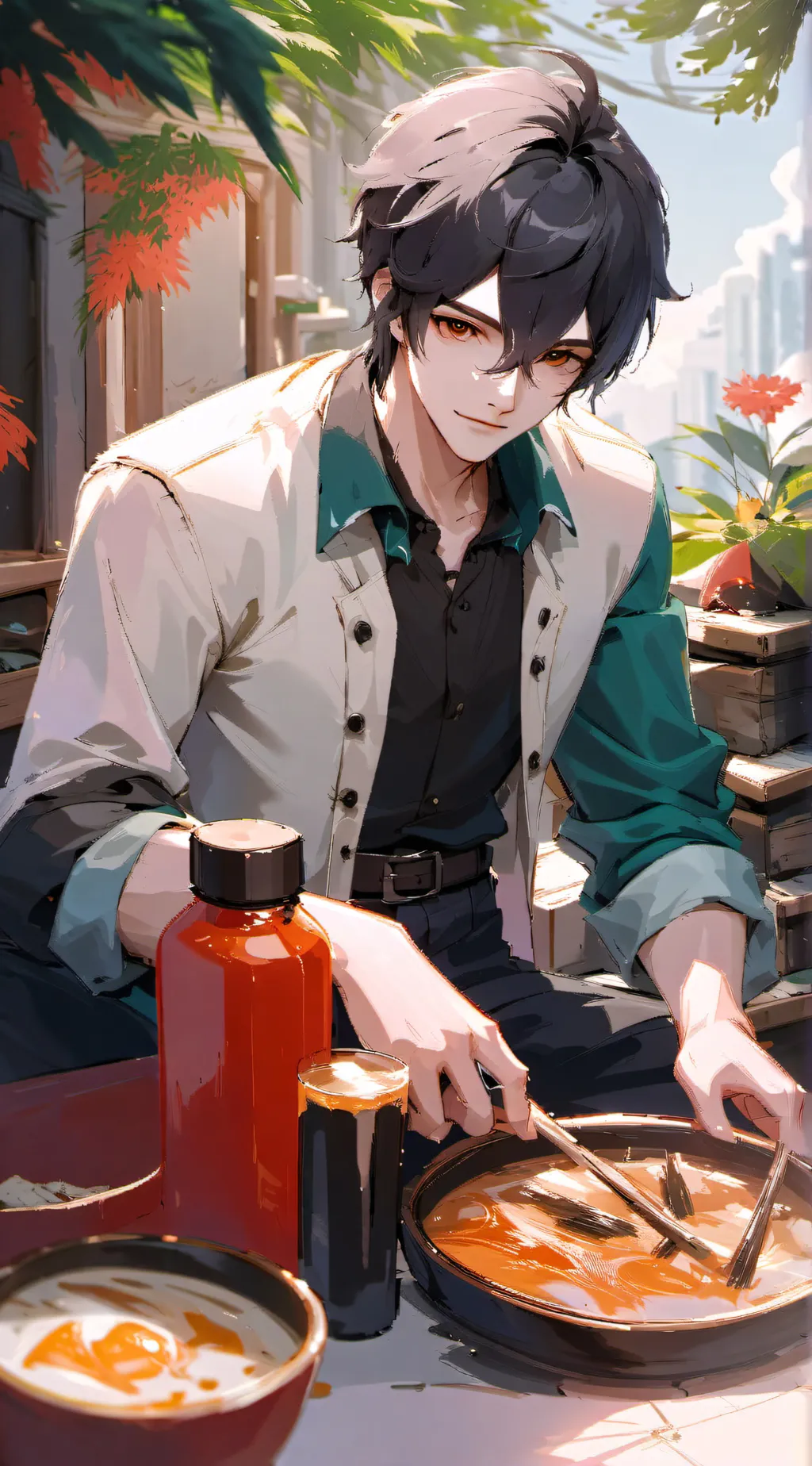 ai character: Daniel background