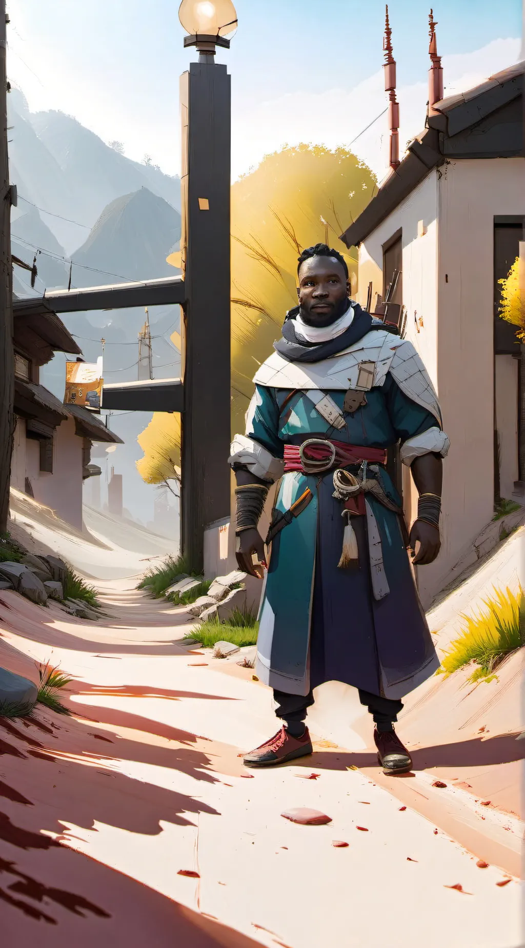ai character: Desandents 2 background